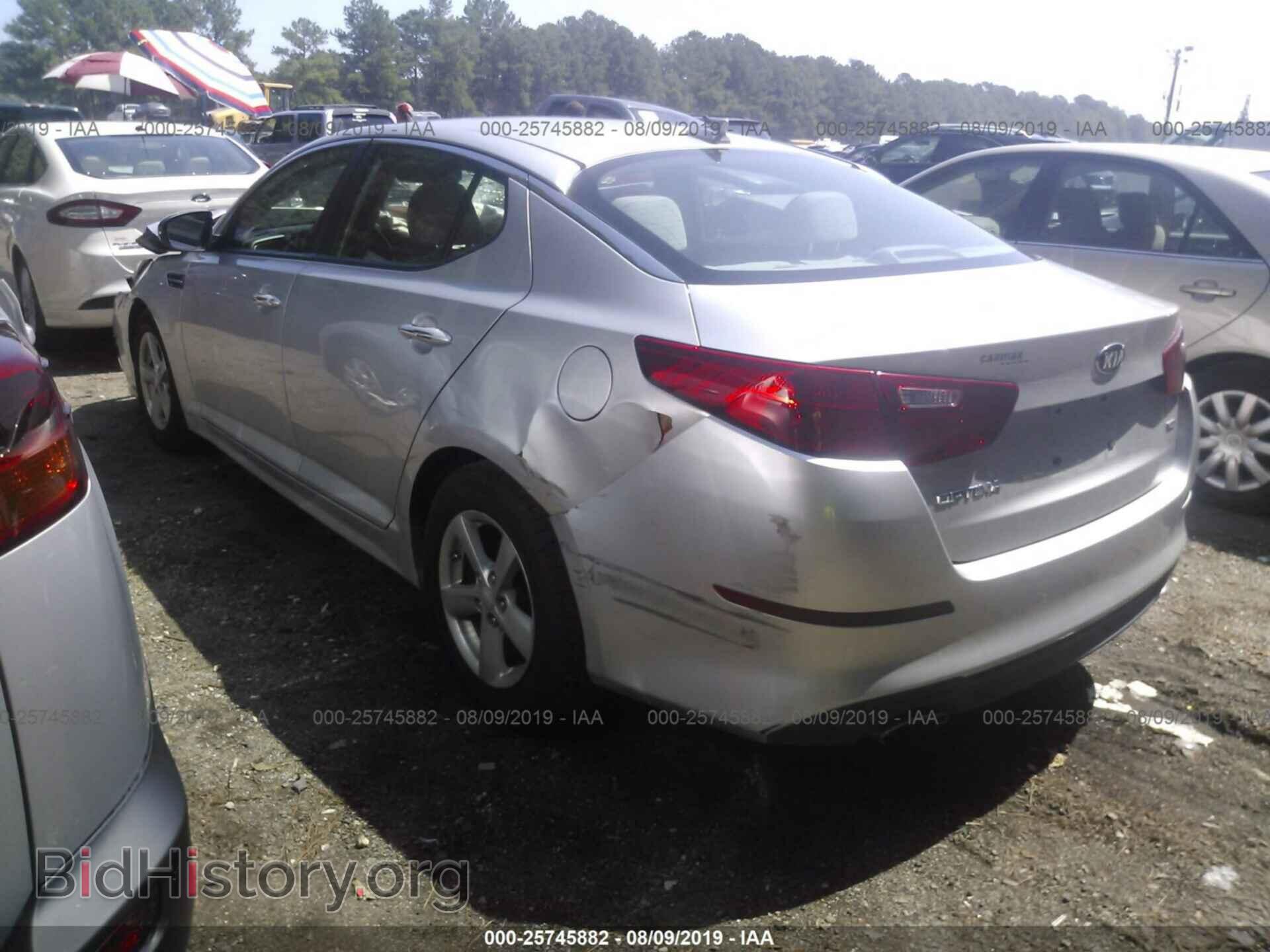 2014 KIA OPTIMA - VIN: KNAGM4A79E5475692 - Фото 3