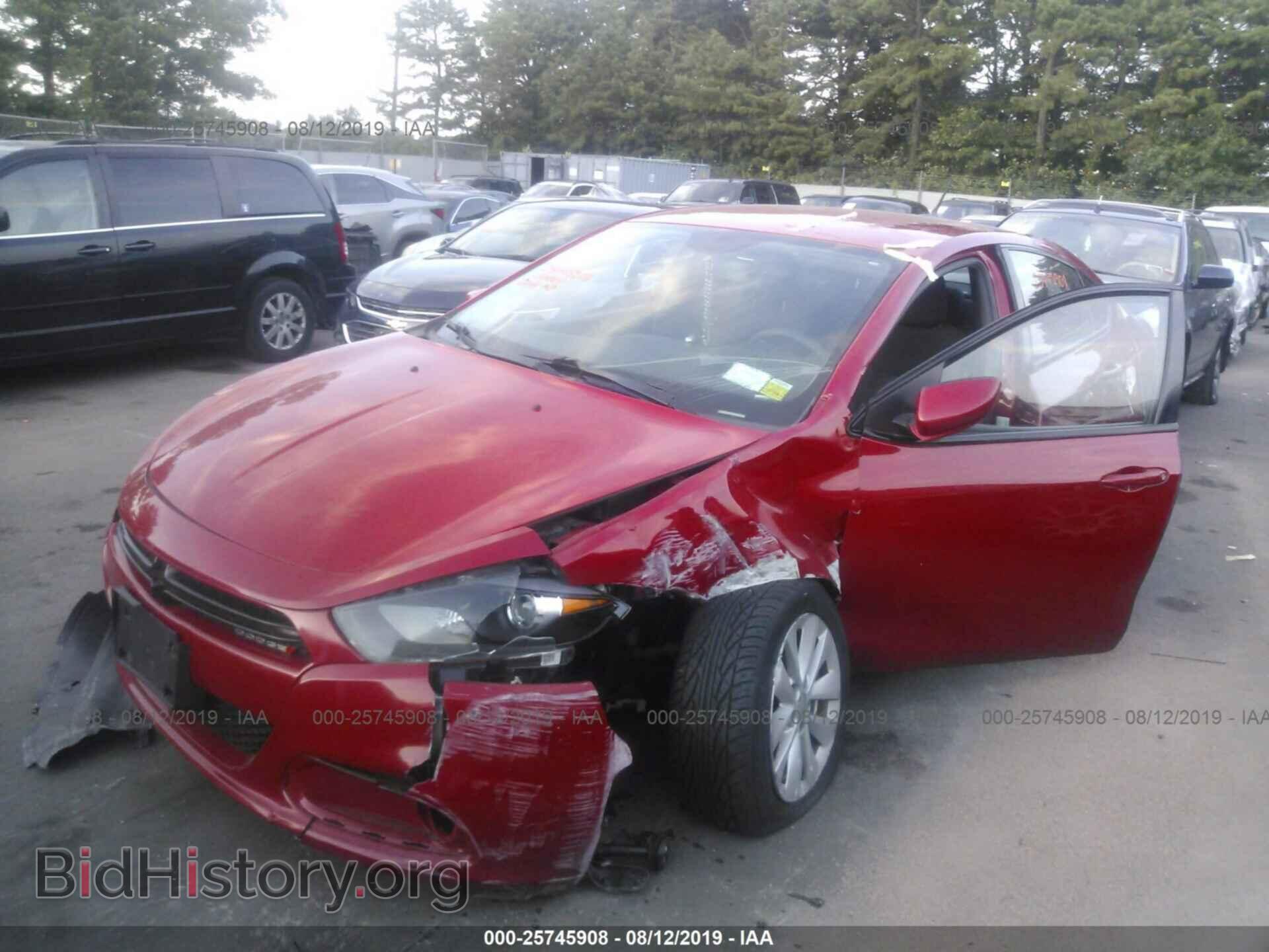 2014 DODGE DART - VIN: 1C3CDFBB4ED909950 - Фото 2