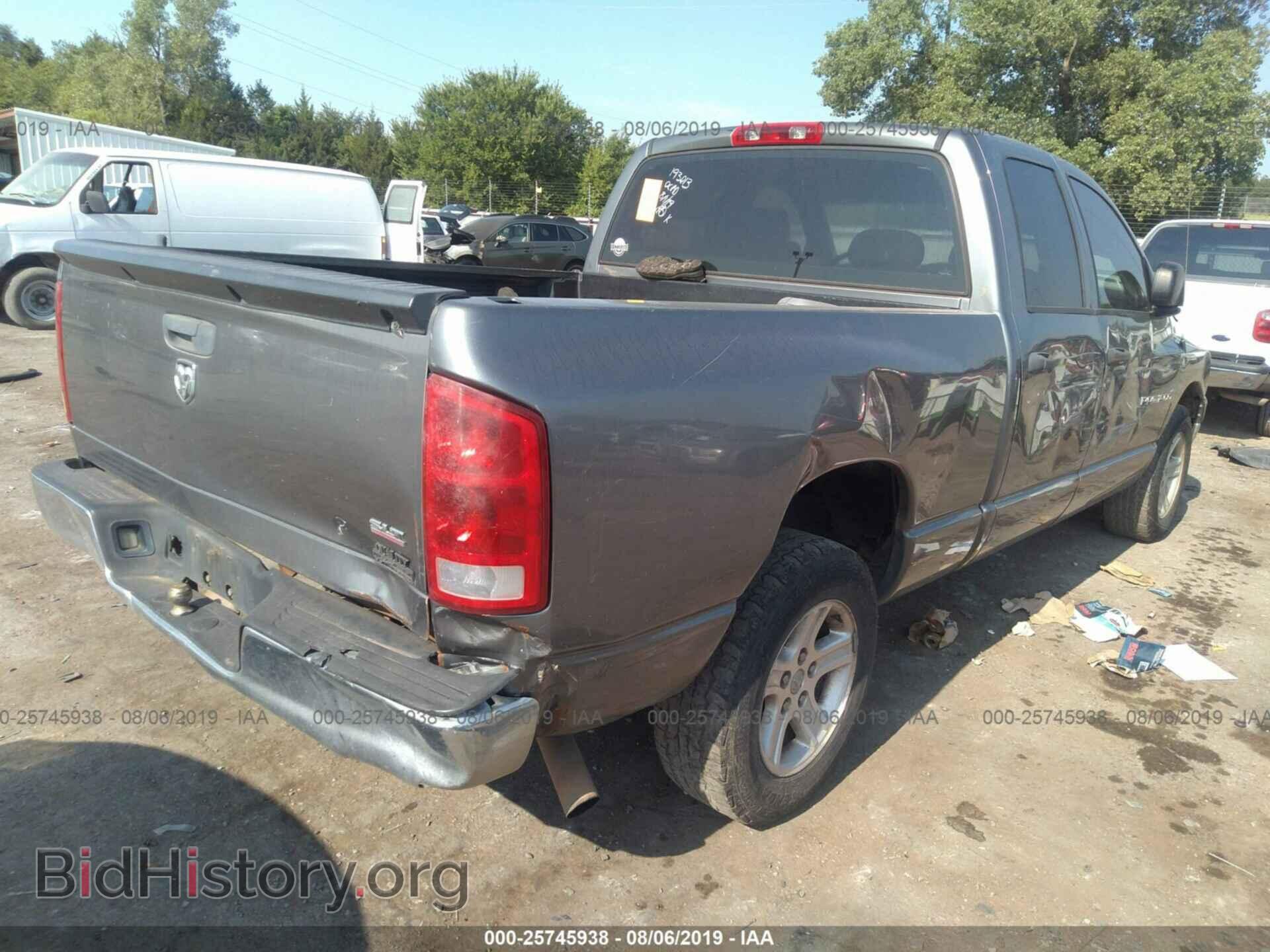 2006 DODGE RAM 1500 - VIN: 1D7HA18N96J220459 - Фото 4