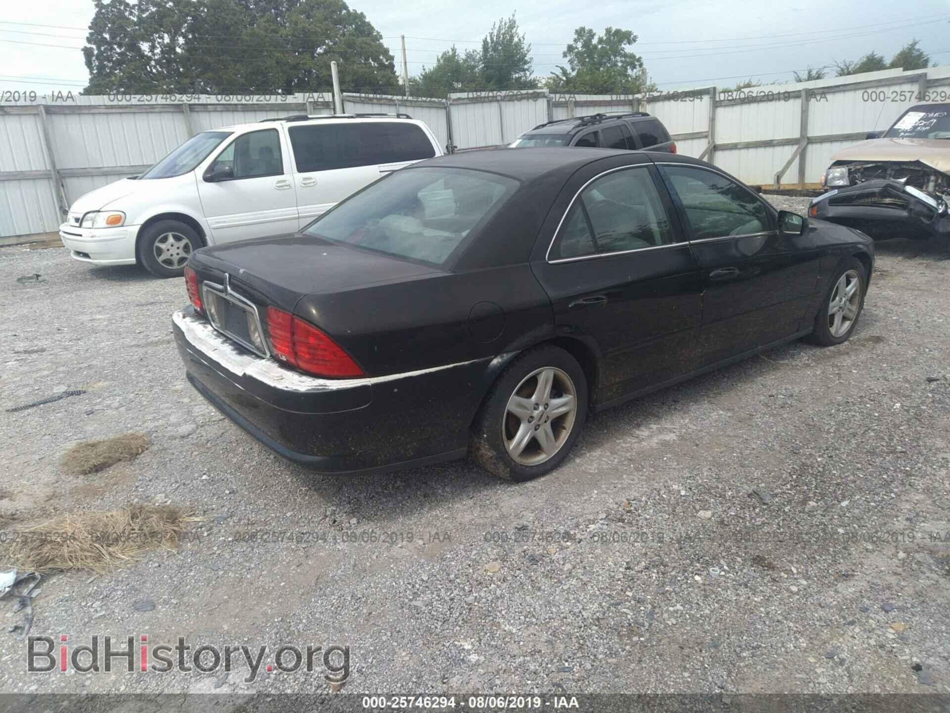 2002 LINCOLN LS - VIN: 1LNHM86S22Y697041 - Фото 4