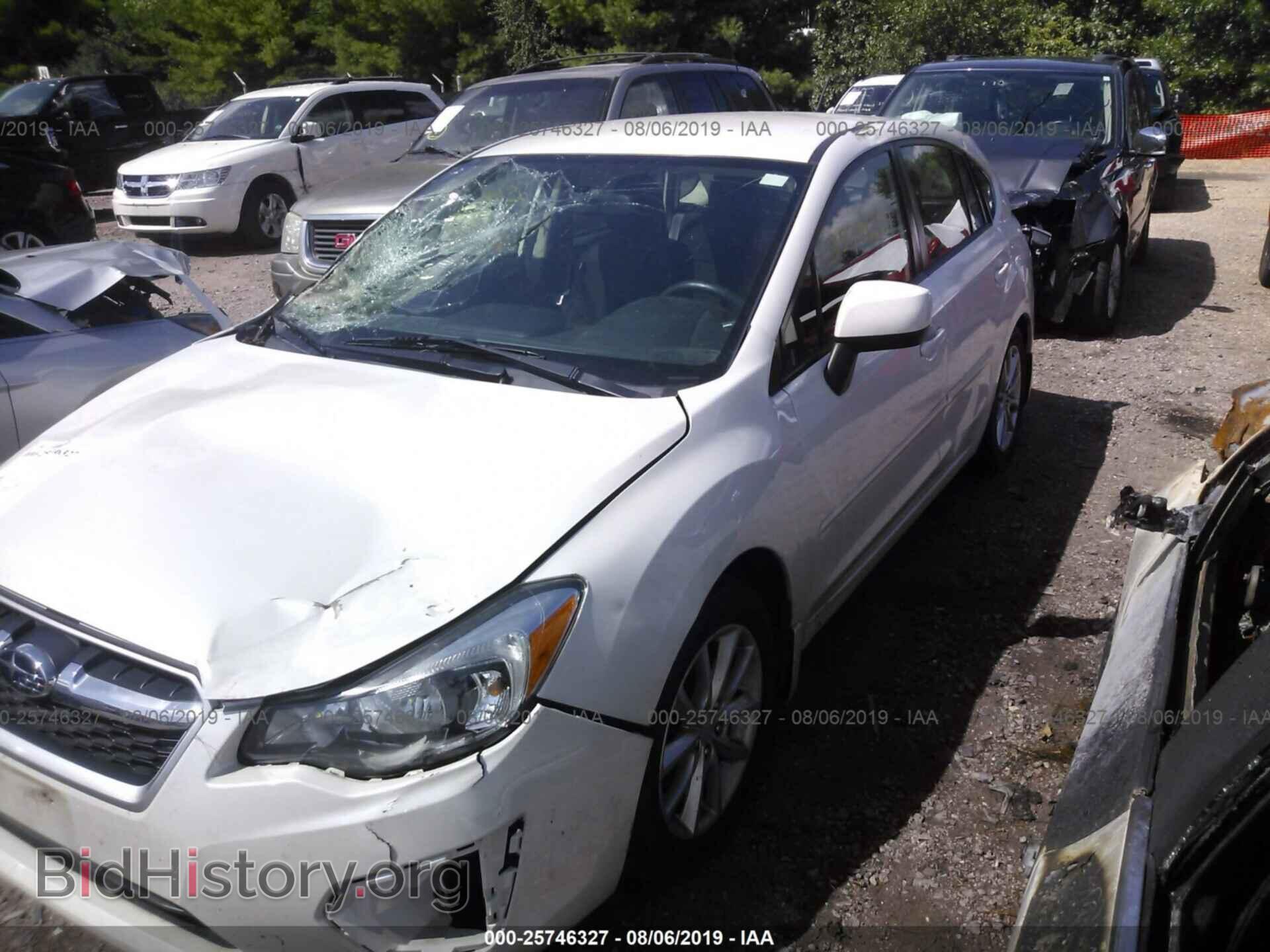 2014 SUBARU IMPREZA - VIN: JF1GPAC68E8230738 - Фото 2
