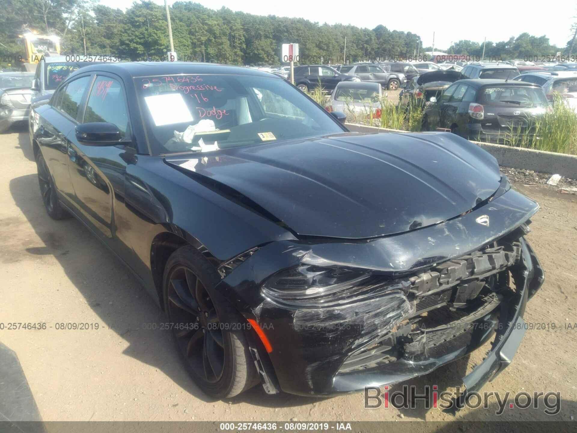 Photo 2C3CDXHG1GH140399 - DODGE CHARGER 2016