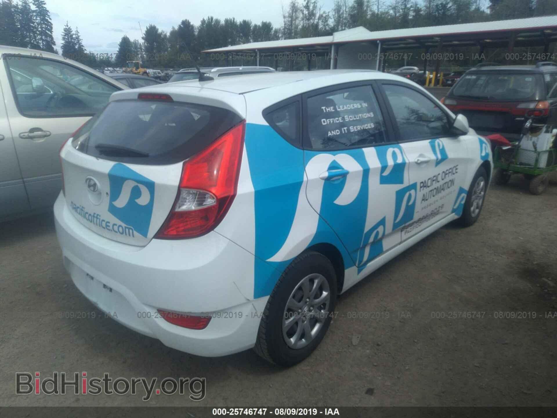 2014 HYUNDAI ACCENT - VIN: KMHCT5AE4EU144366 - Фото 4