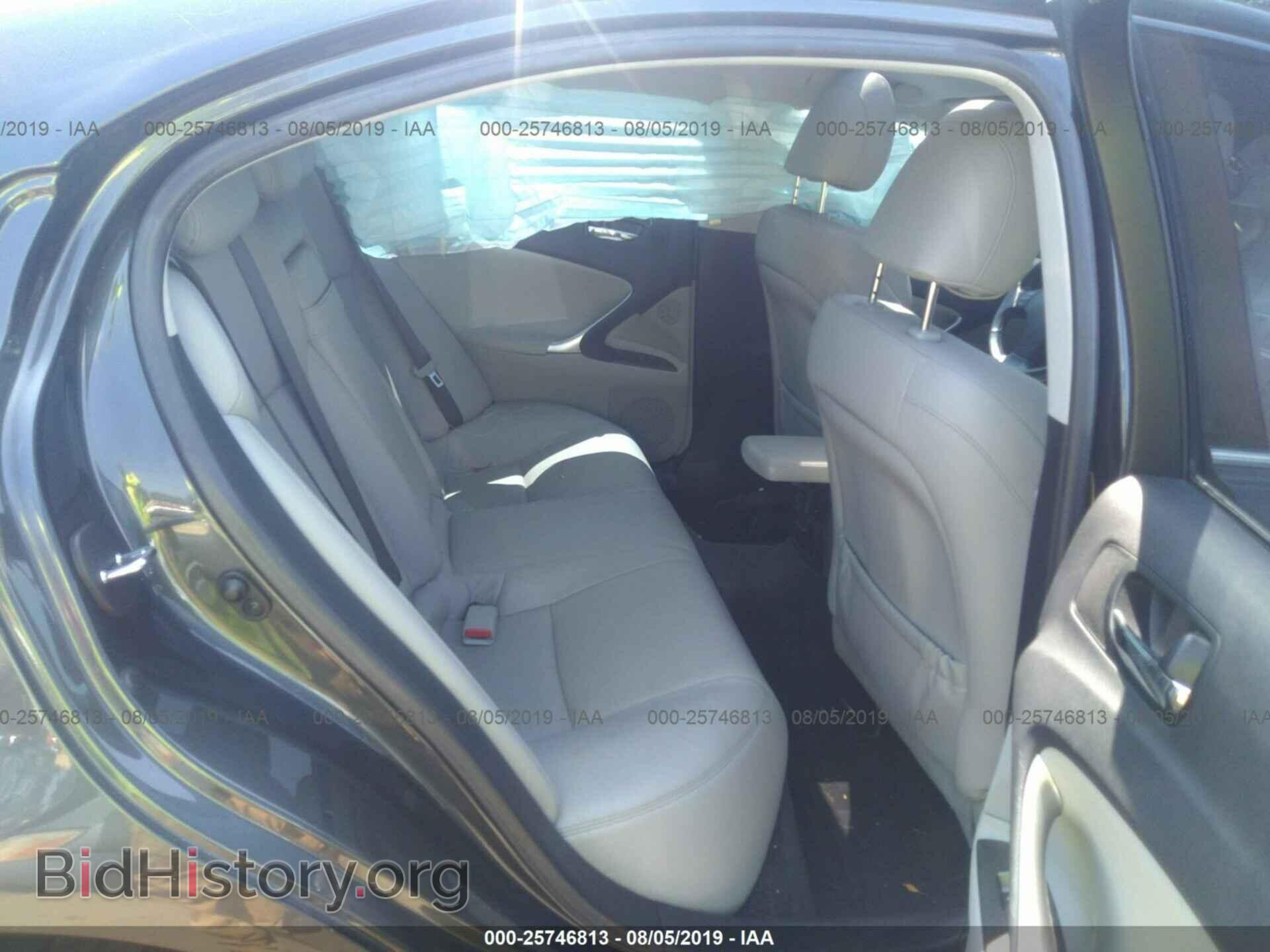2008 LEXUS IS - VIN: JTHBE262882014838 - Фото 8