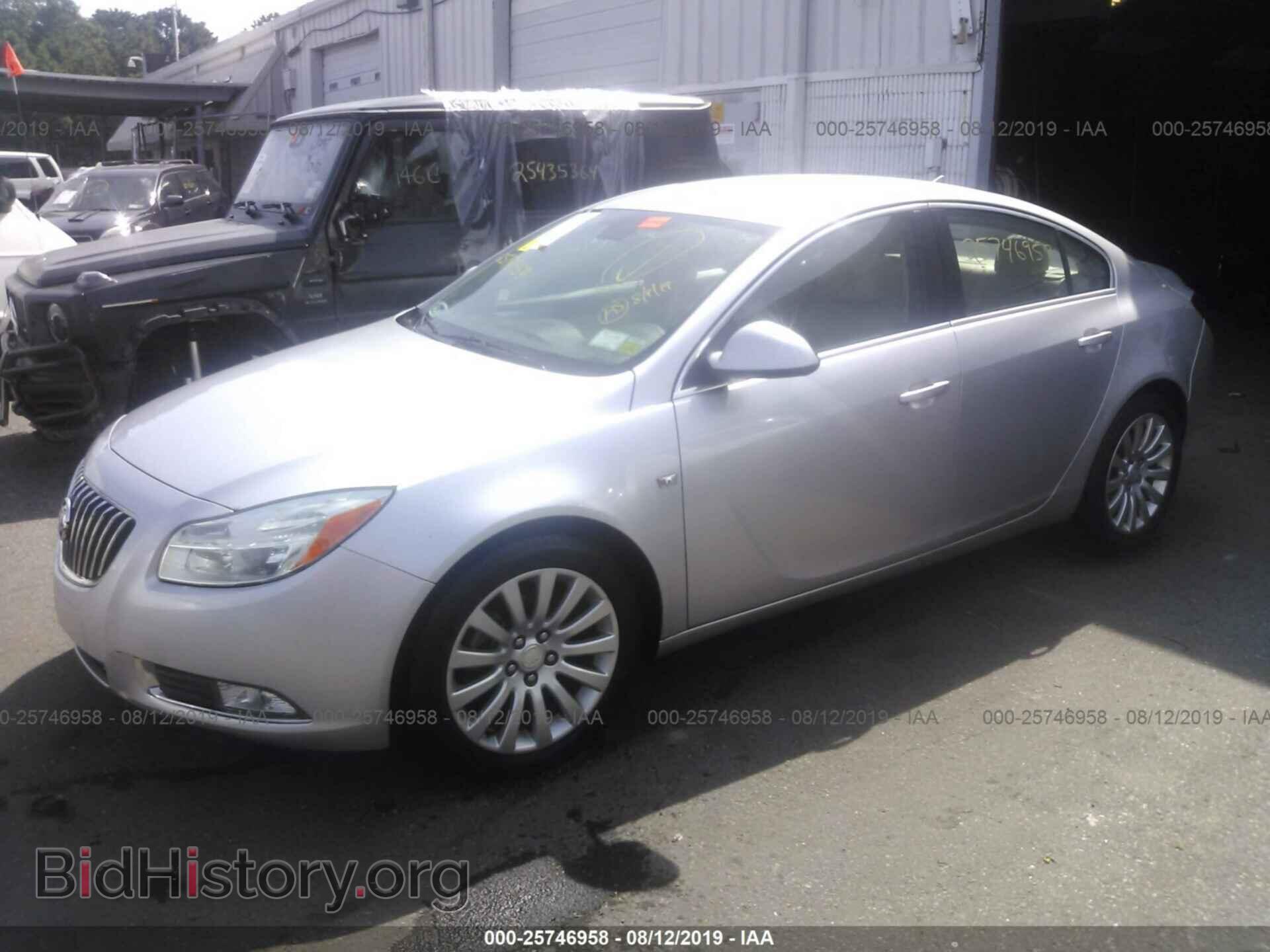 2011 BUICK REGAL - VIN: W04GR5EC0B1005100 - Фото 2