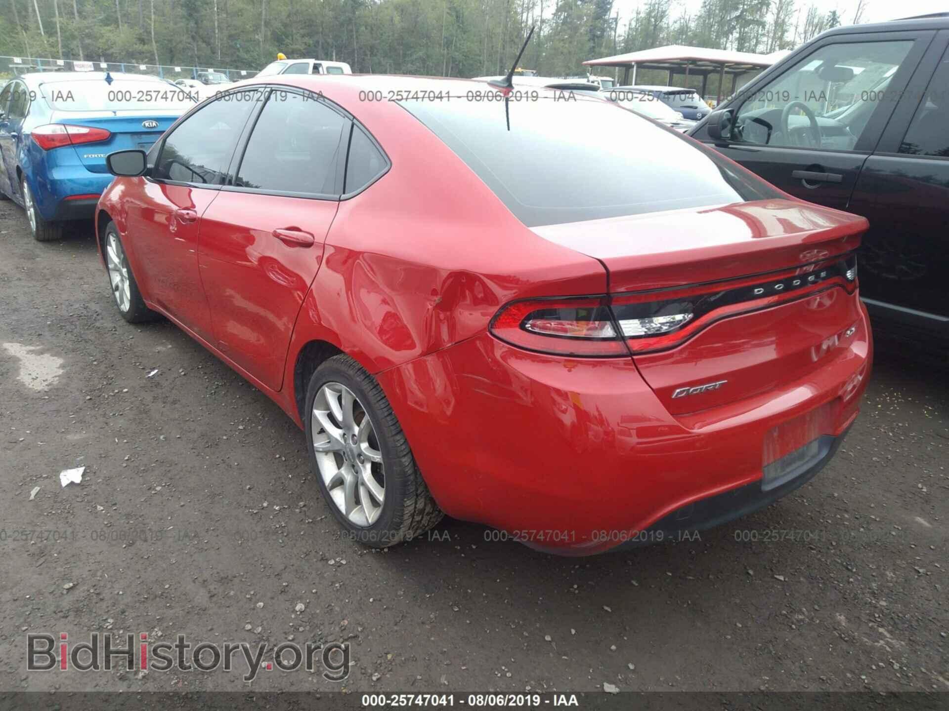 2013 DODGE DART - VIN: 1C3CDFBA8DD343586 - Фото 3