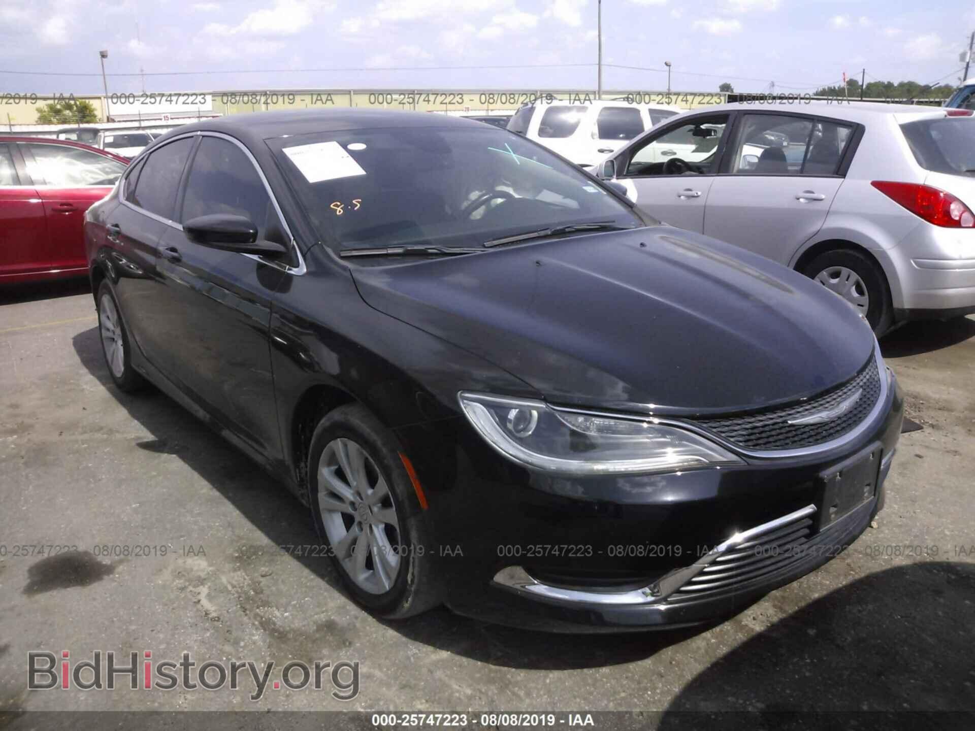 Photo 1C3CCCAB7GN112950 - CHRYSLER 200 2016