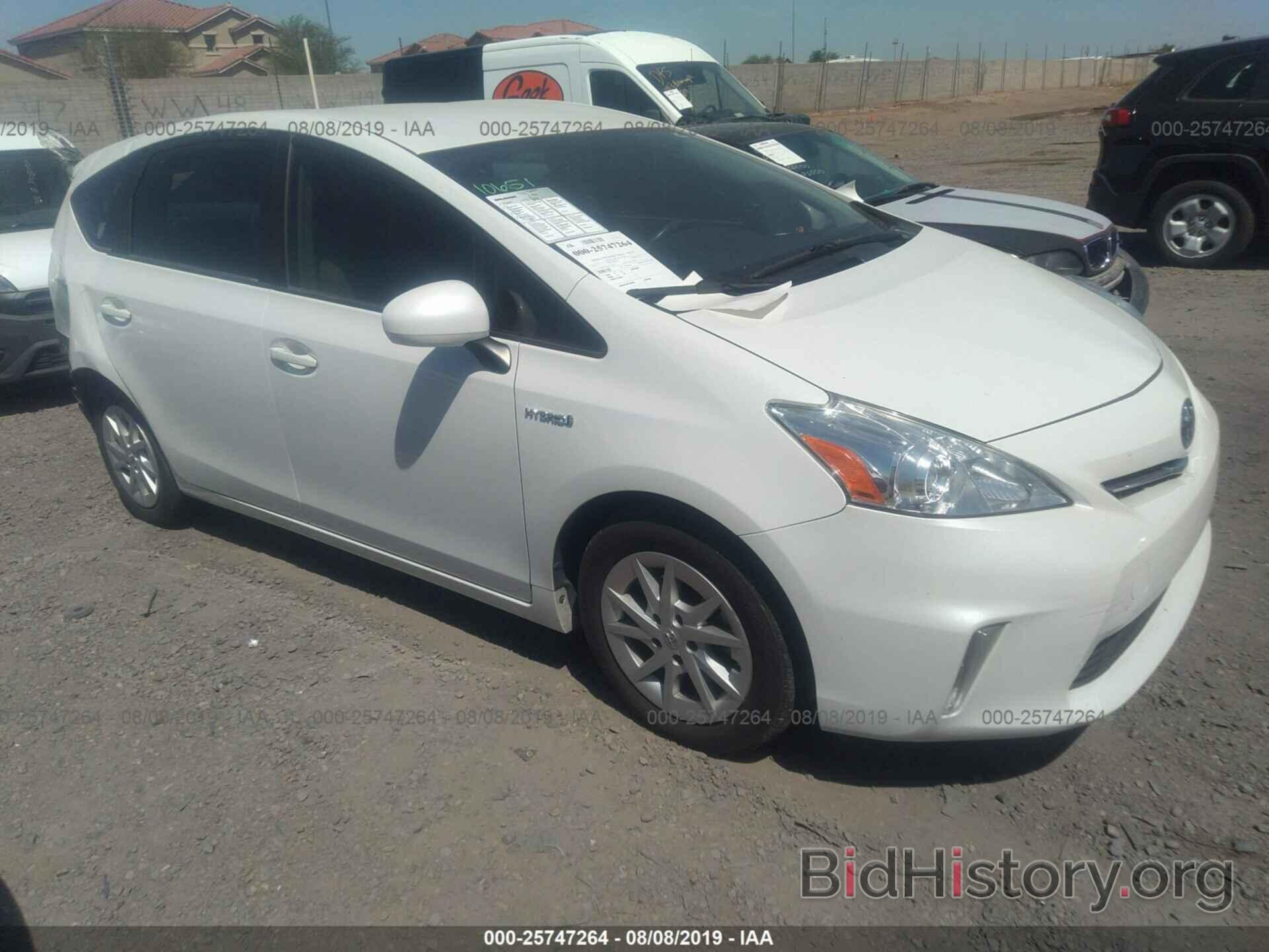 Photo JTDZN3EU2C3182177 - TOYOTA PRIUS V 2012