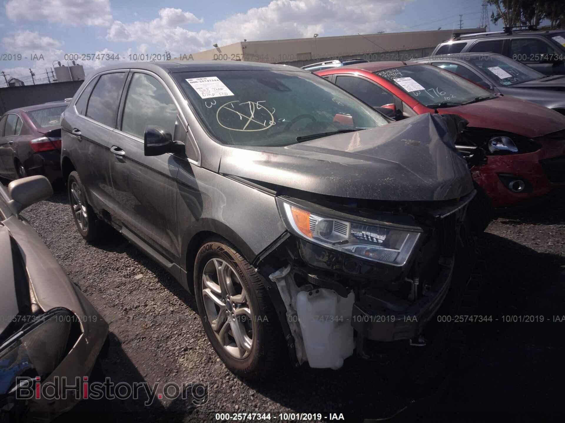 Фотография 2FMPK3K83HBC26973 - FORD EDGE 2017