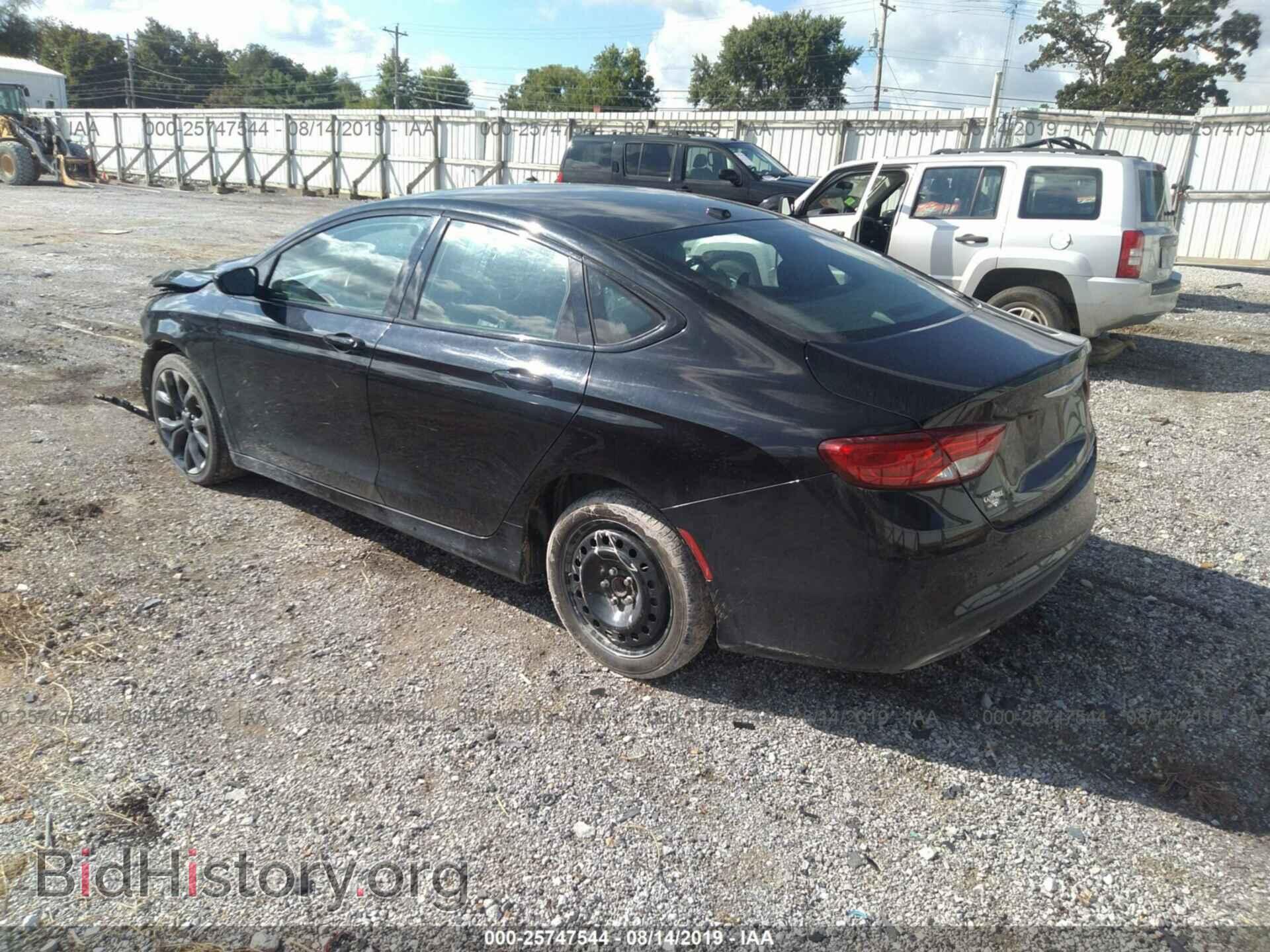 2015 CHRYSLER 200 - VIN: 1C3CCCBG8FN551454 - Photo 3