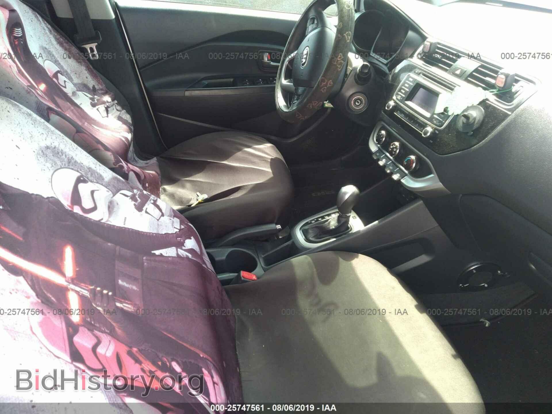 2016 KIA RIO - VIN: KNADM4A39G6667627 - Photo 5