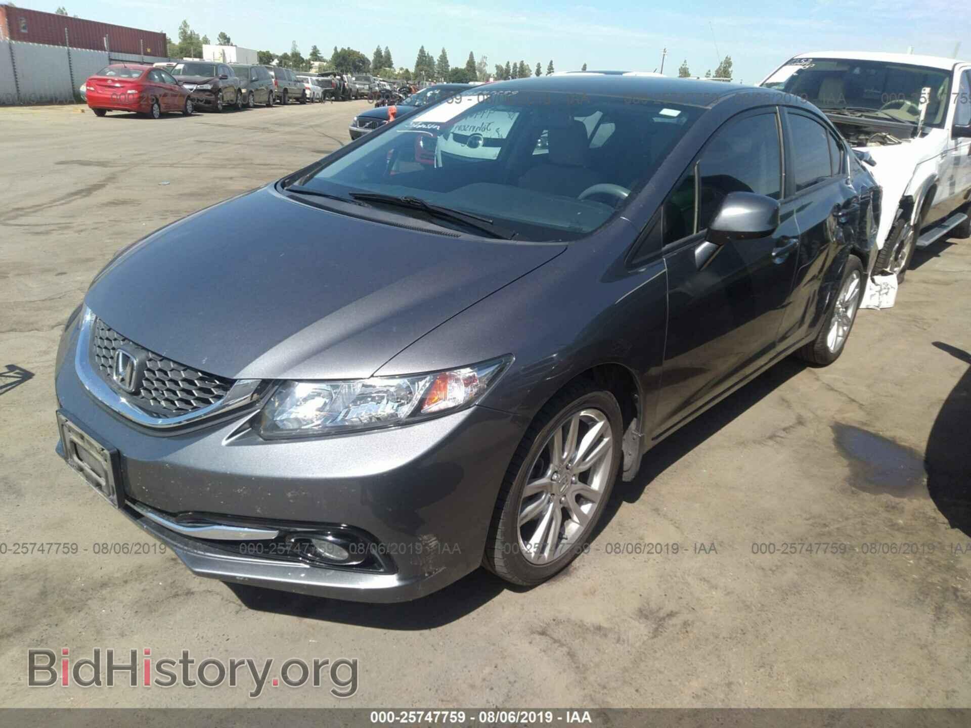 2013 HONDA CIVIC - VIN: 19XFB2F5XDE282891 - Фото 2