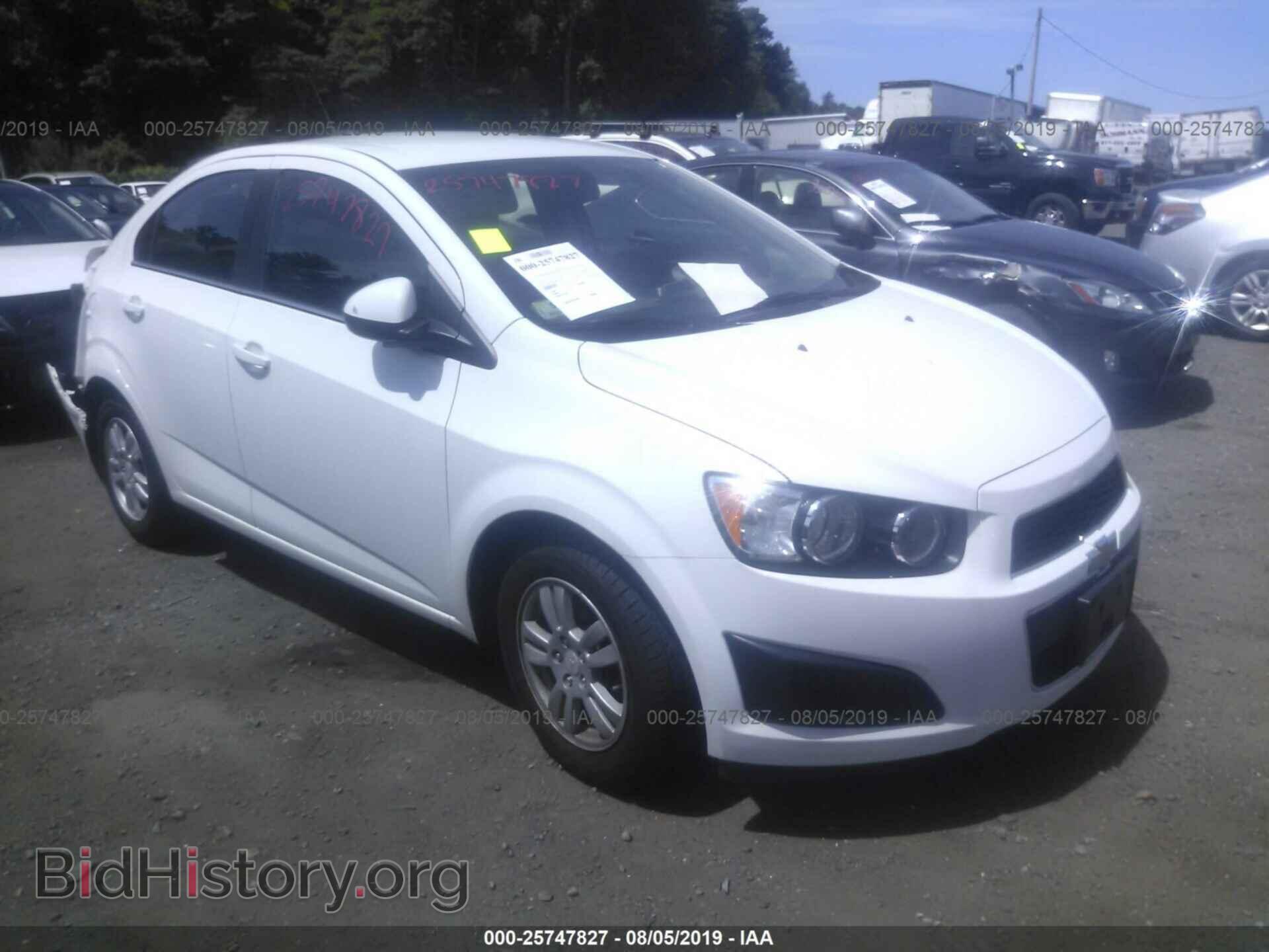 Фотография 1G1JC5SG6G4154890 - CHEVROLET SONIC 2016
