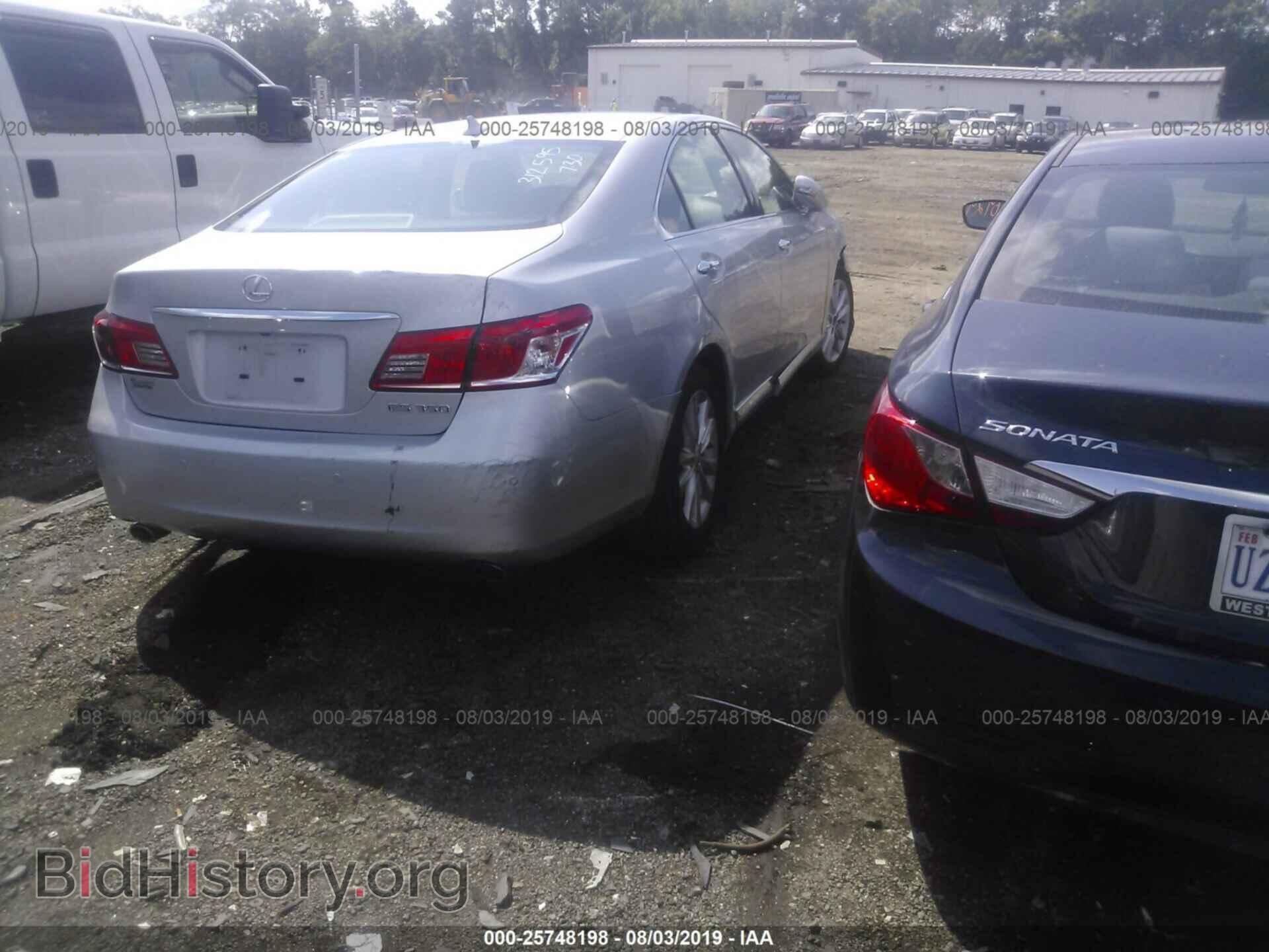 2012 LEXUS ES - VIN: JTHBK1EG4C2485779 - Photo 4