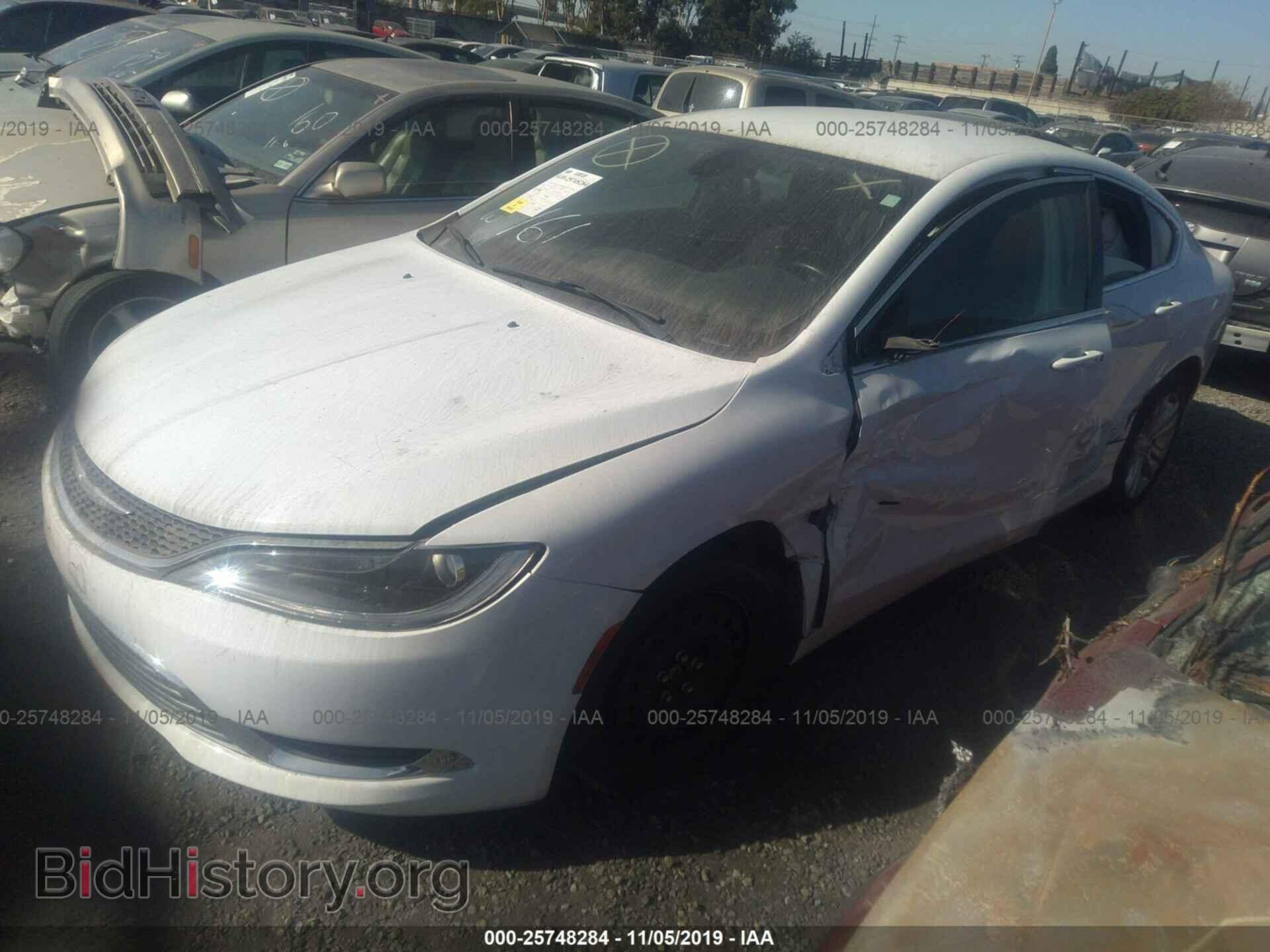 2016 CHRYSLER 200 - VIN: 1C3CCCAB8GN153605 - Фото 2