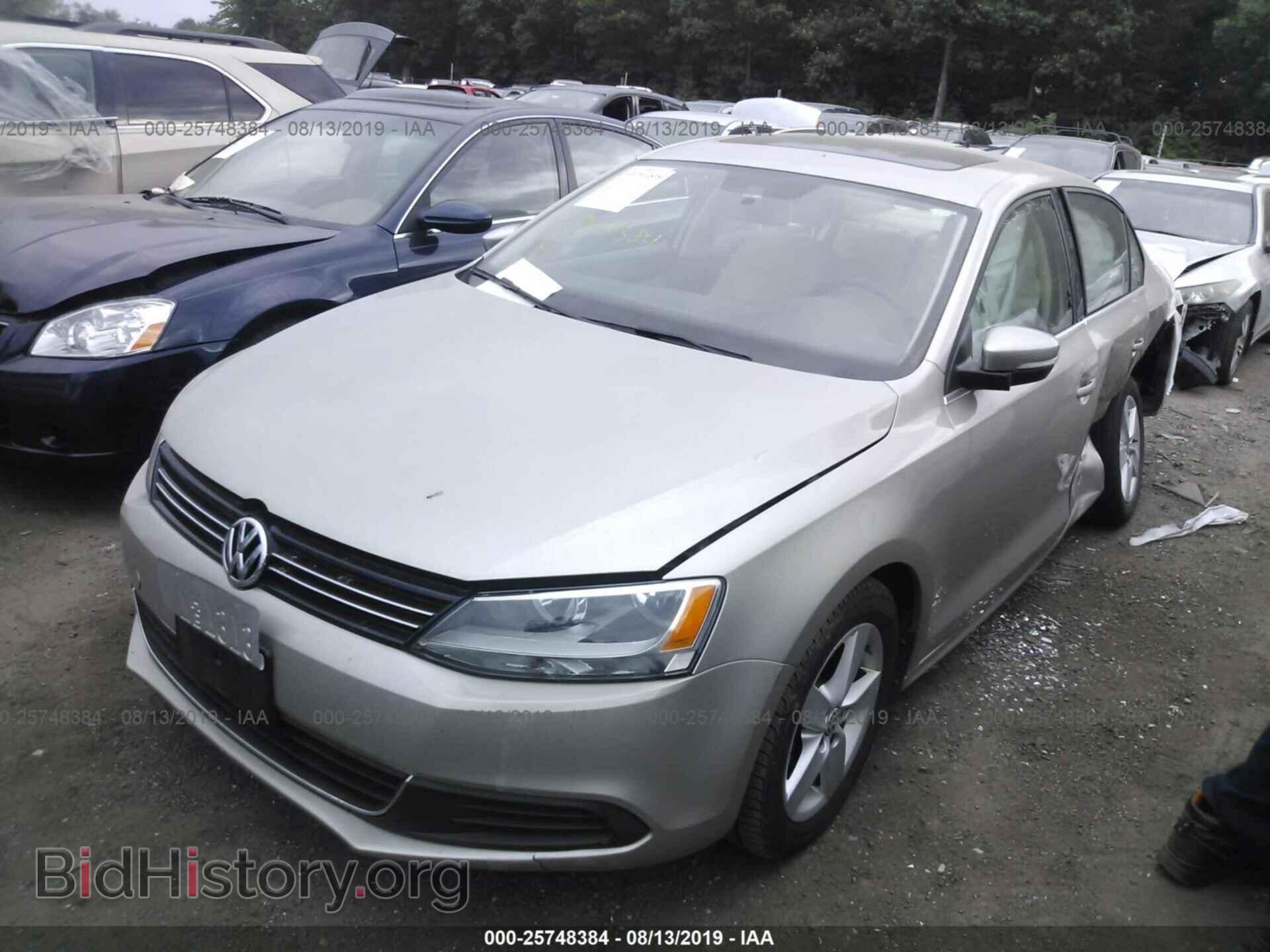 2014 VOLKSWAGEN JETTA - VIN: 3VWLL7AJ1EM228191 - Фото 2