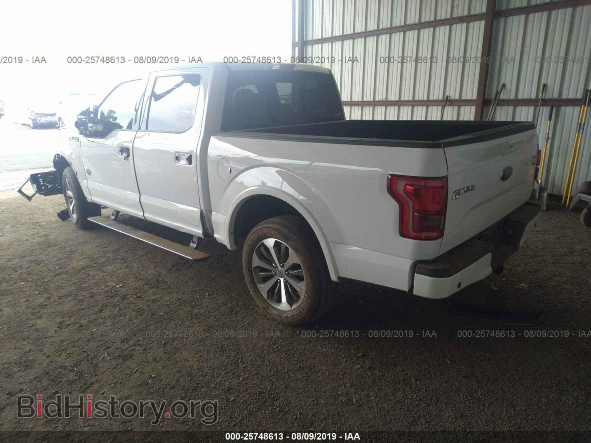 2017 FORD F150 - VIN: 1FTEW1EF6HFB34219 - Фото 3