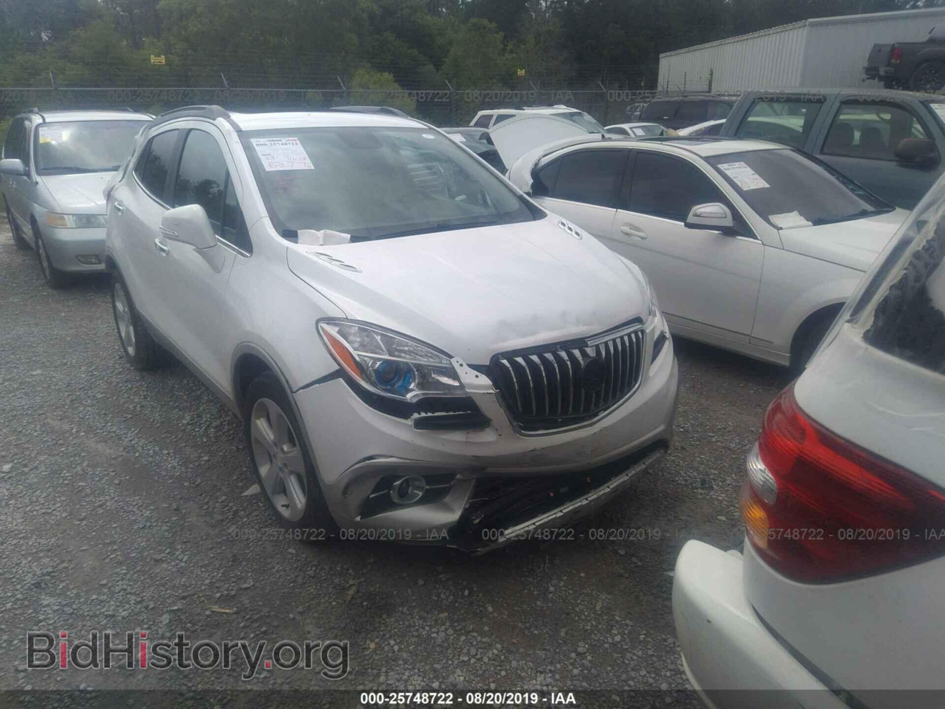 Фотография KL4CJCSB2FB266296 - BUICK ENCORE 2015