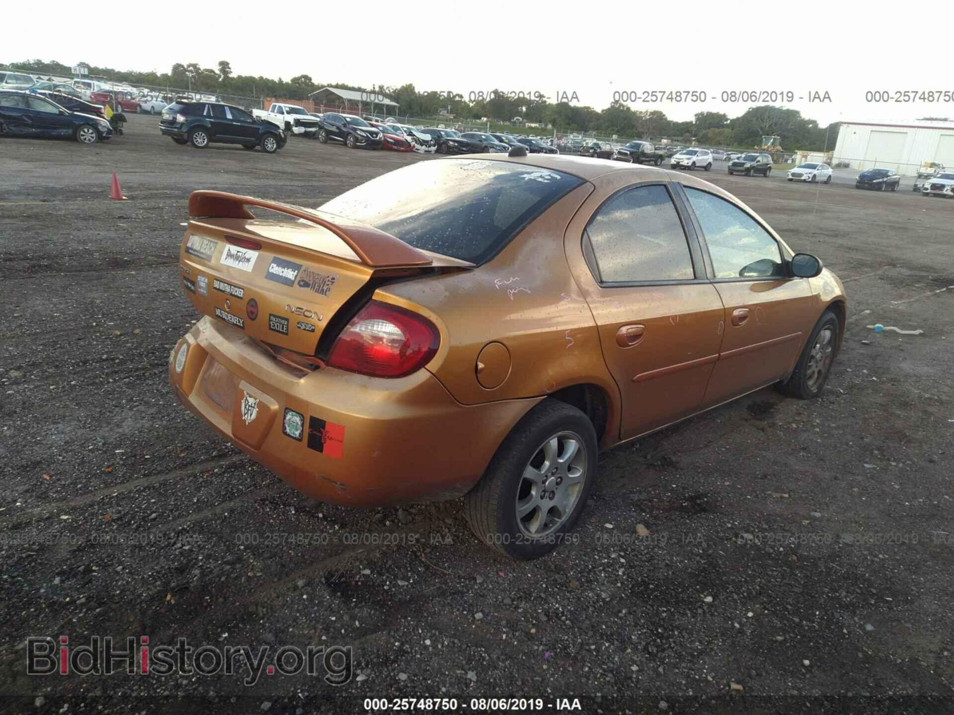 2005 DODGE NEON - VIN: 1B3ES56C45D128368 - Фото 4