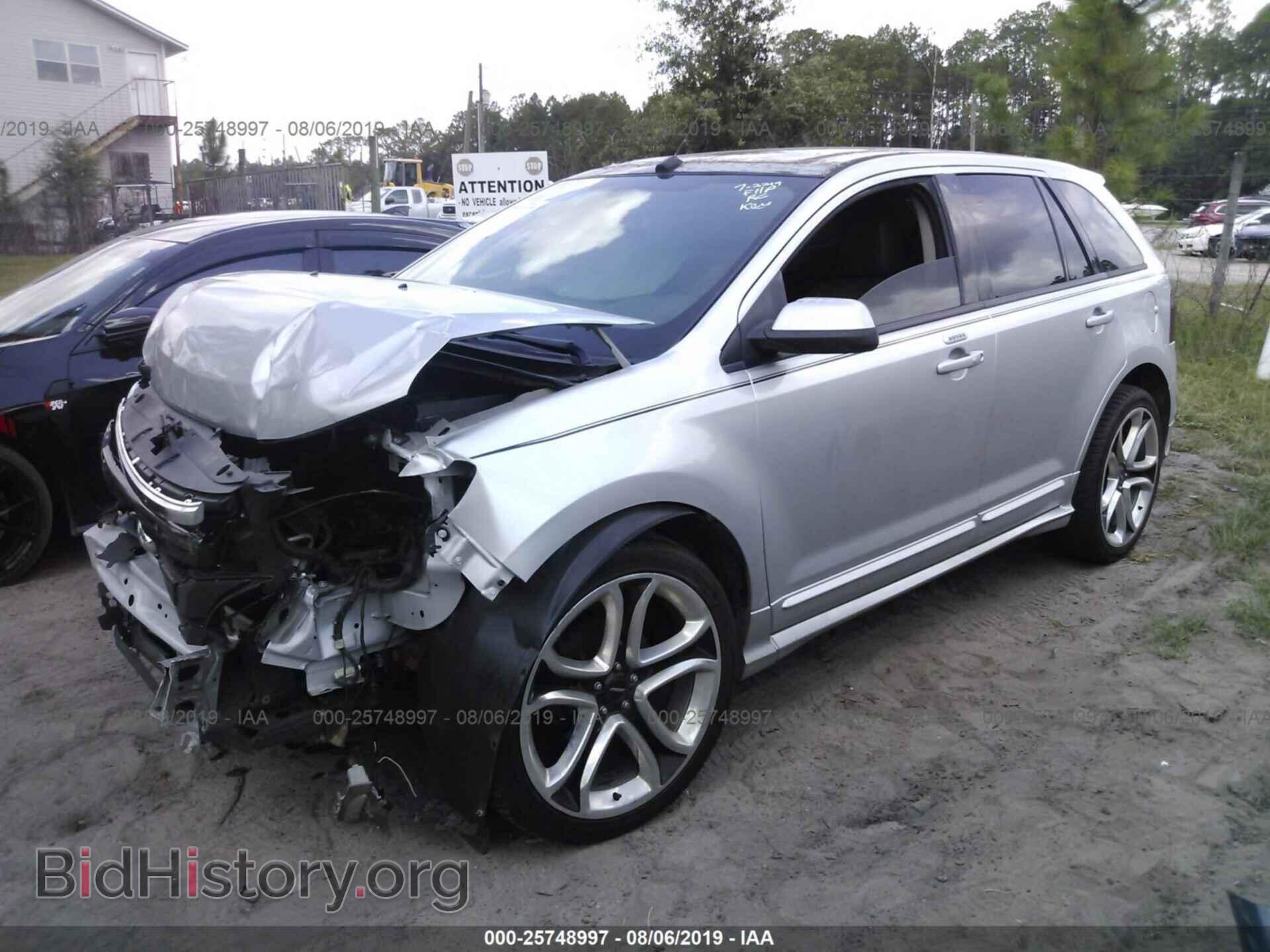 2011 FORD EDGE - VIN: 2FMDK3AK2BBB31389 - Фото 2