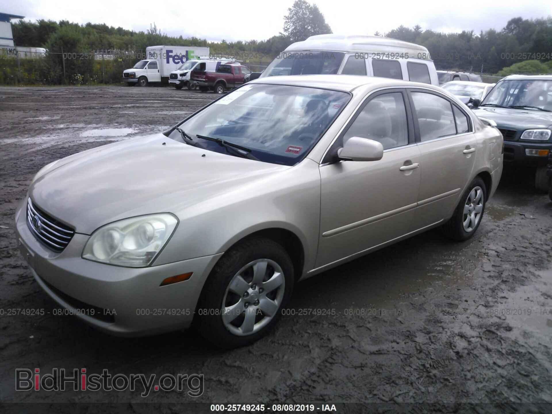 2007 KIA OPTIMA - VIN: KNAGE123075143490 - Фото 2
