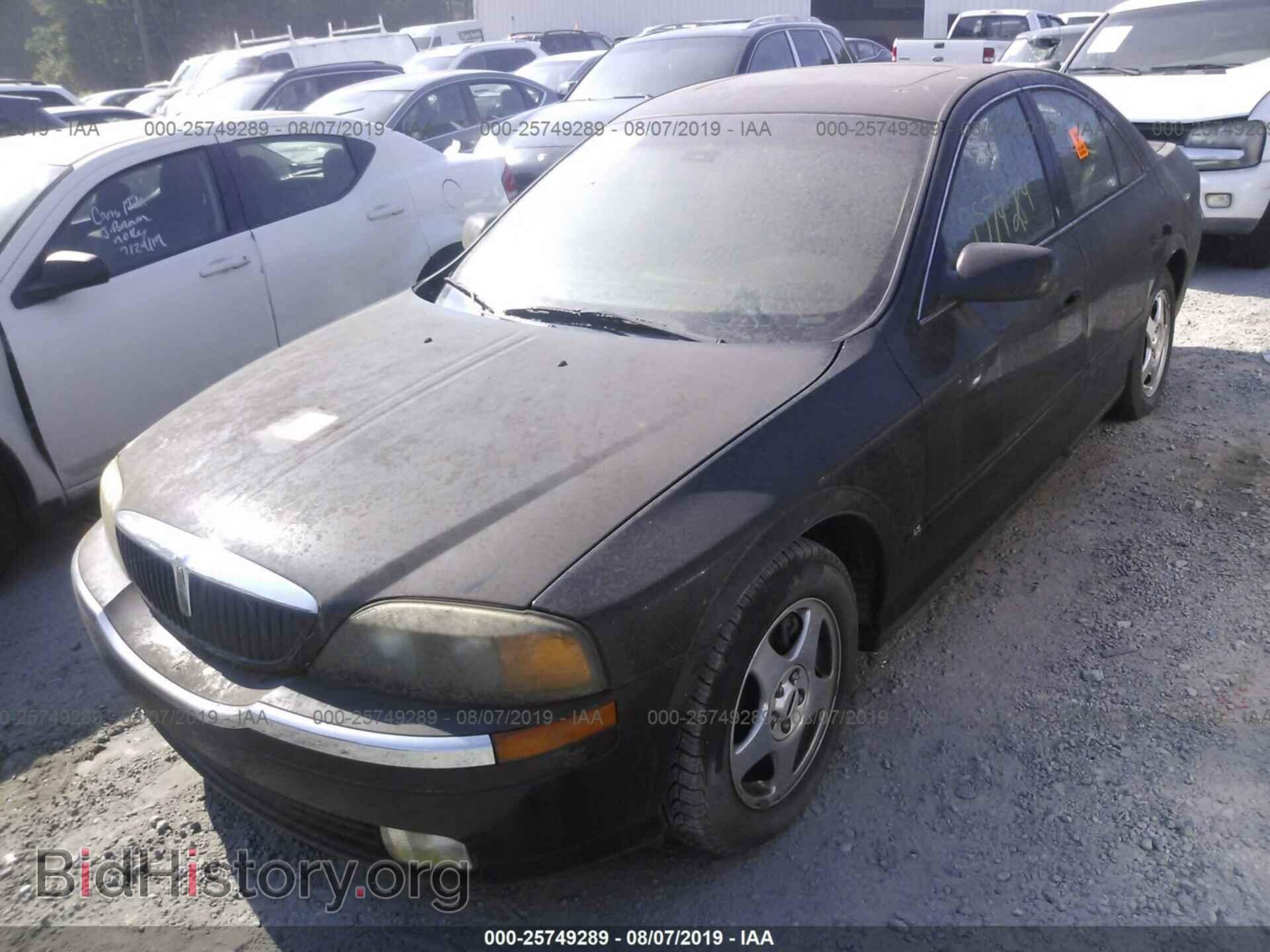 2000 LINCOLN LS - VIN: 1LNHM87A1YY920989 - Photo 2
