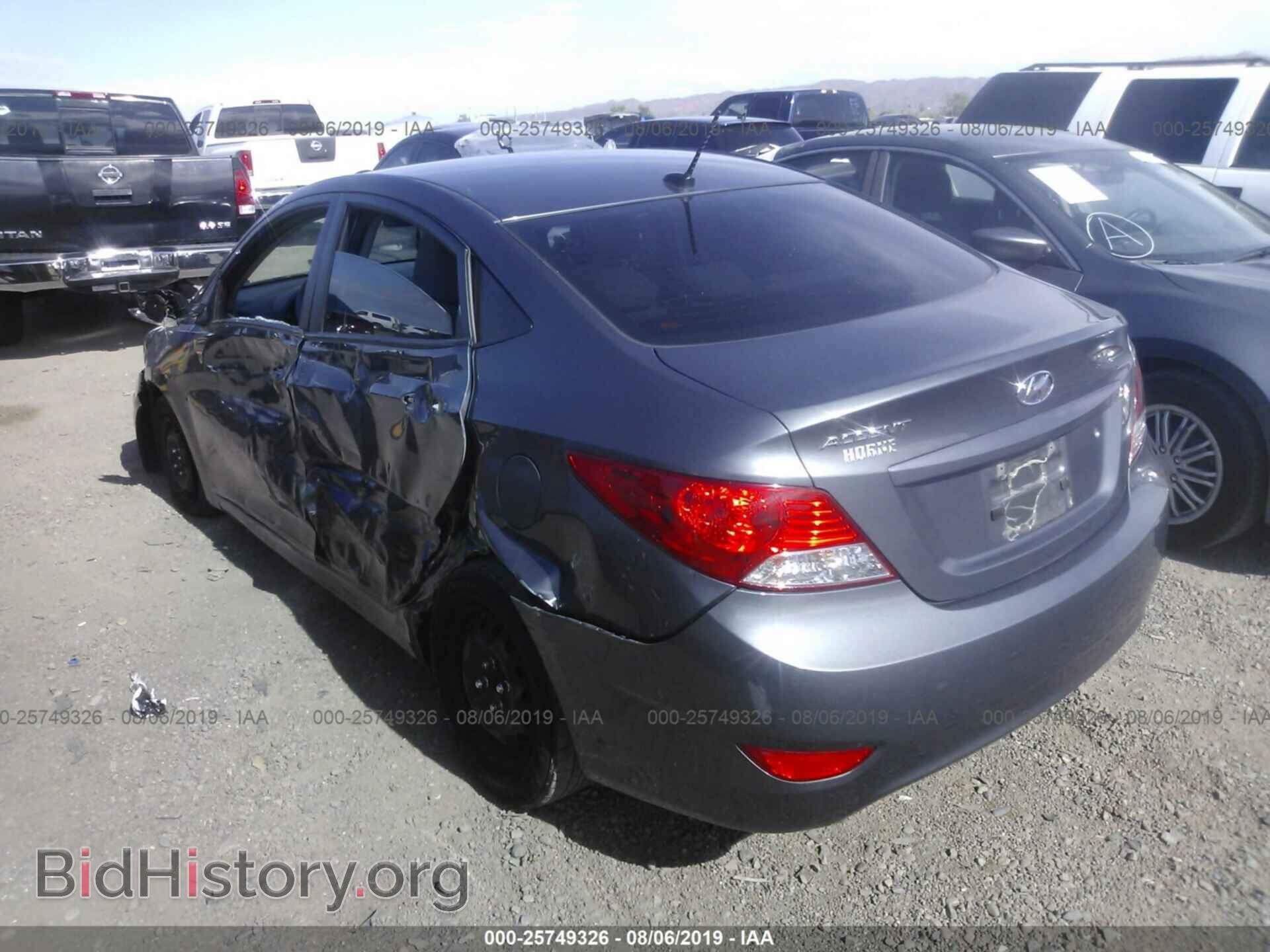 2013 HYUNDAI ACCENT - VIN: KMHCT4AE7DU413842 - Фото 3