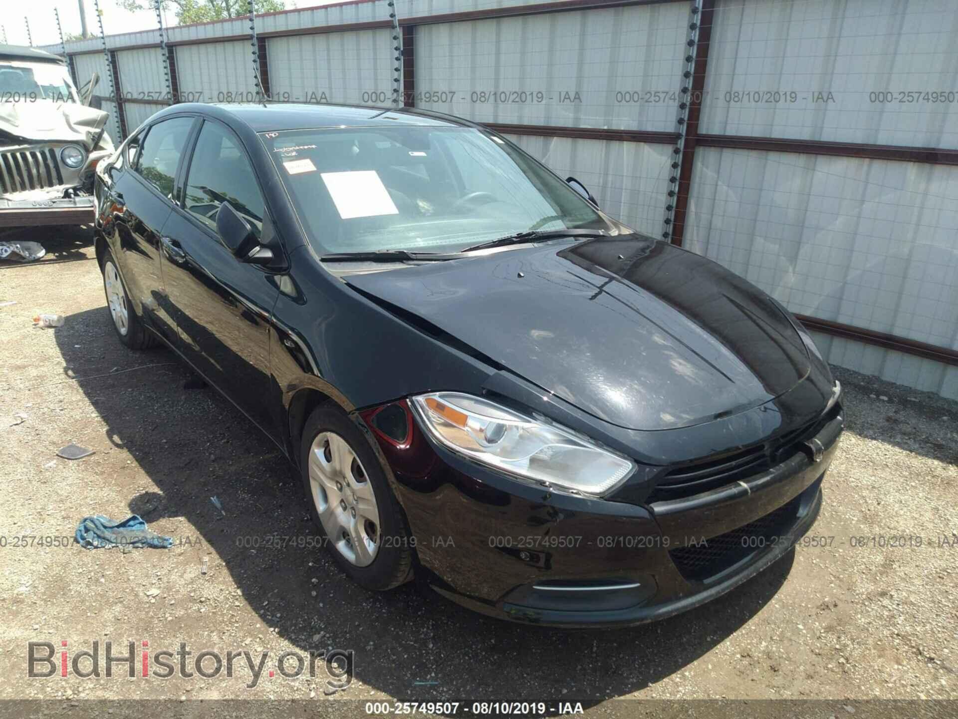 Фотография 1C3CDFAA3FD345802 - DODGE DART 2015
