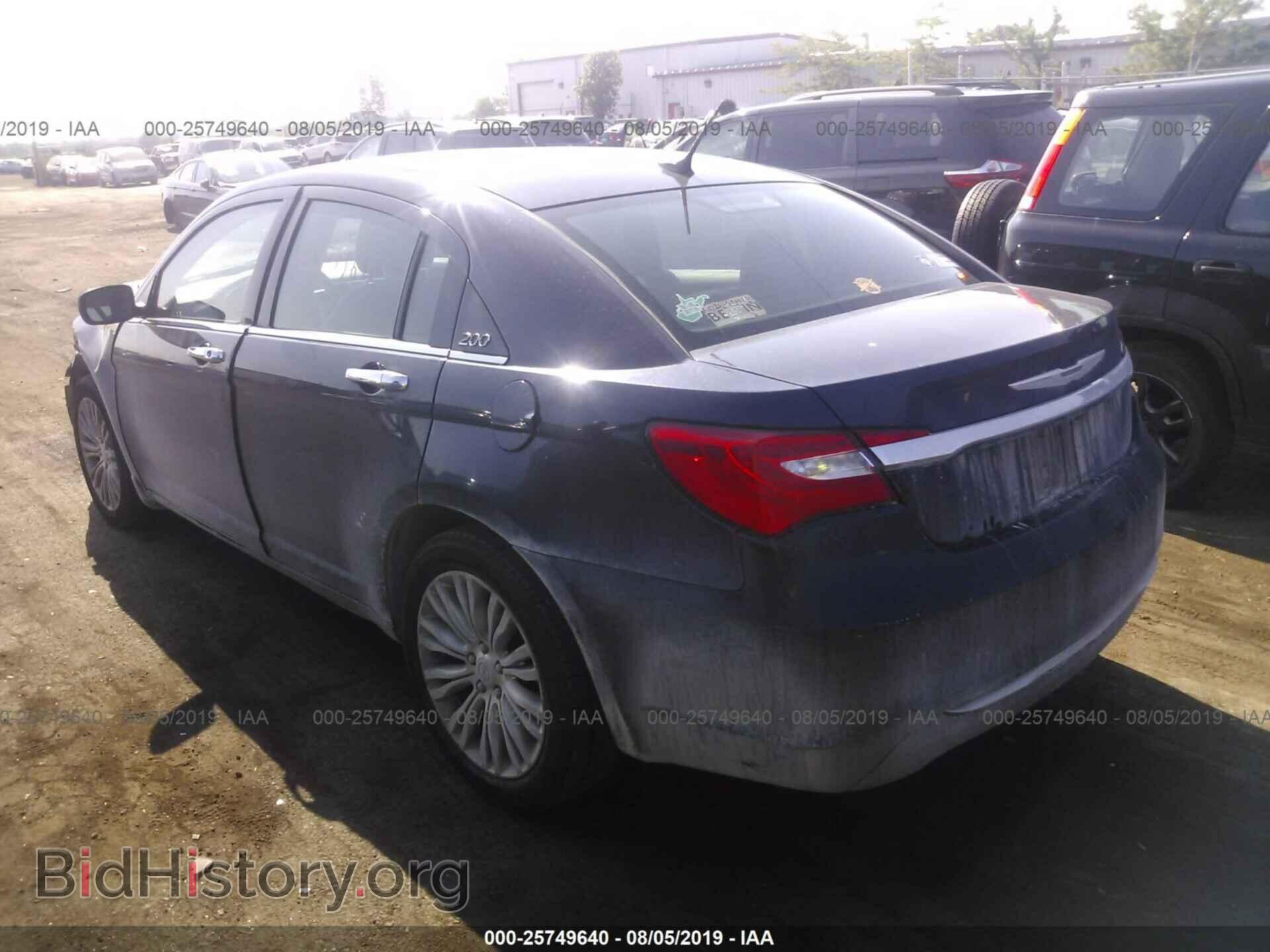 2012 CHRYSLER 200 - VIN: 1C3CCBCB4CN277856 - Фото 3