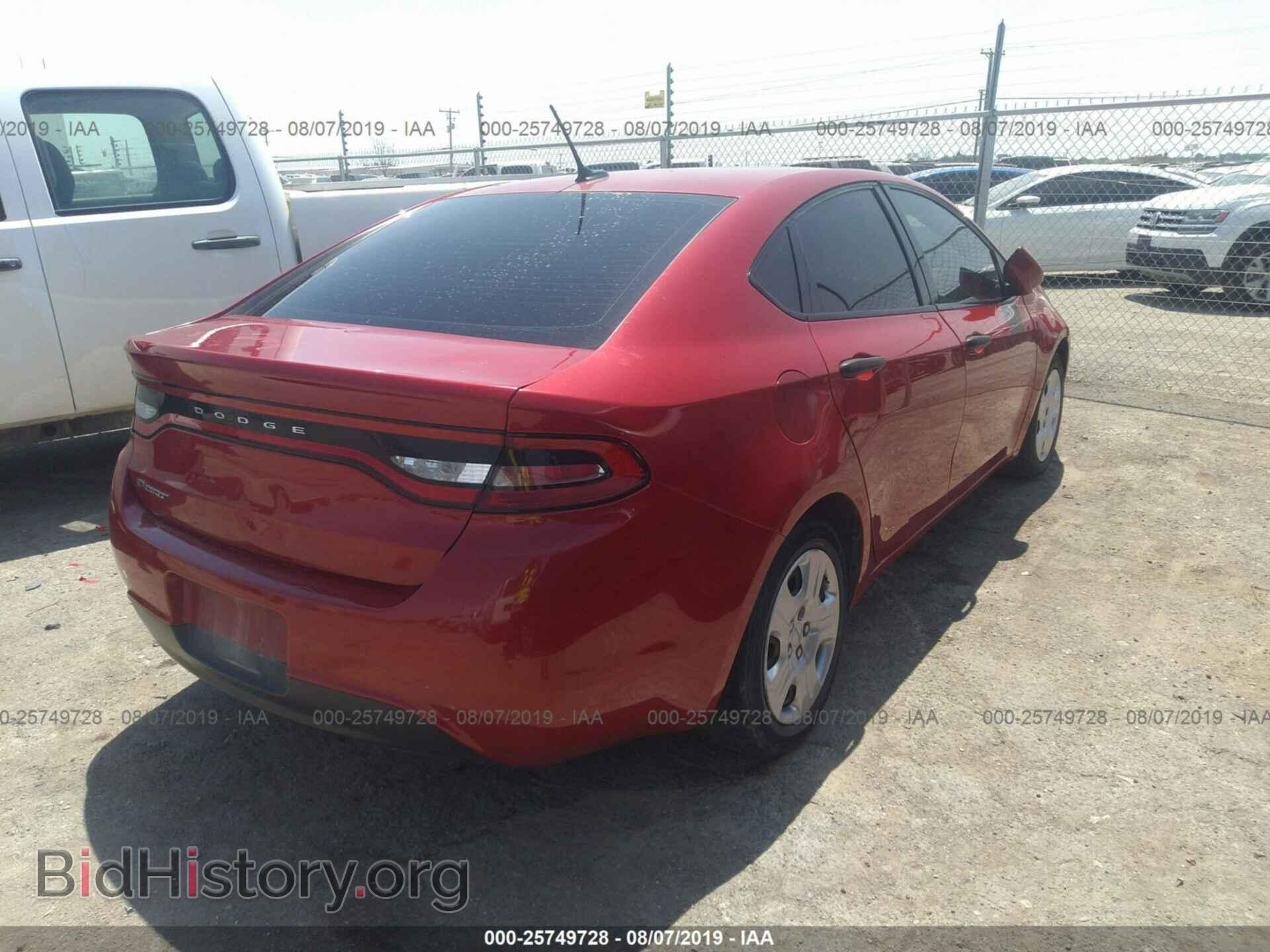2013 DODGE DART - VIN: 1C3CDFAA9DD314826 - Photo 4