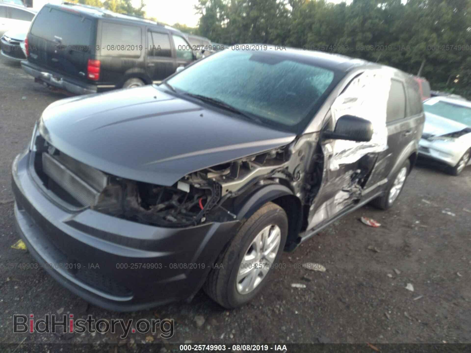 2014 DODGE JOURNEY - VIN: 3C4PDCAB9ET277602 - Фото 2