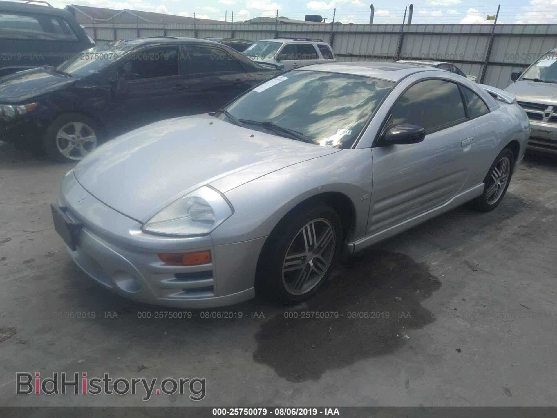 2003 MITSUBISHI ECLIPSE - VIN: 4A3AC74H03E008320 - Фото 2