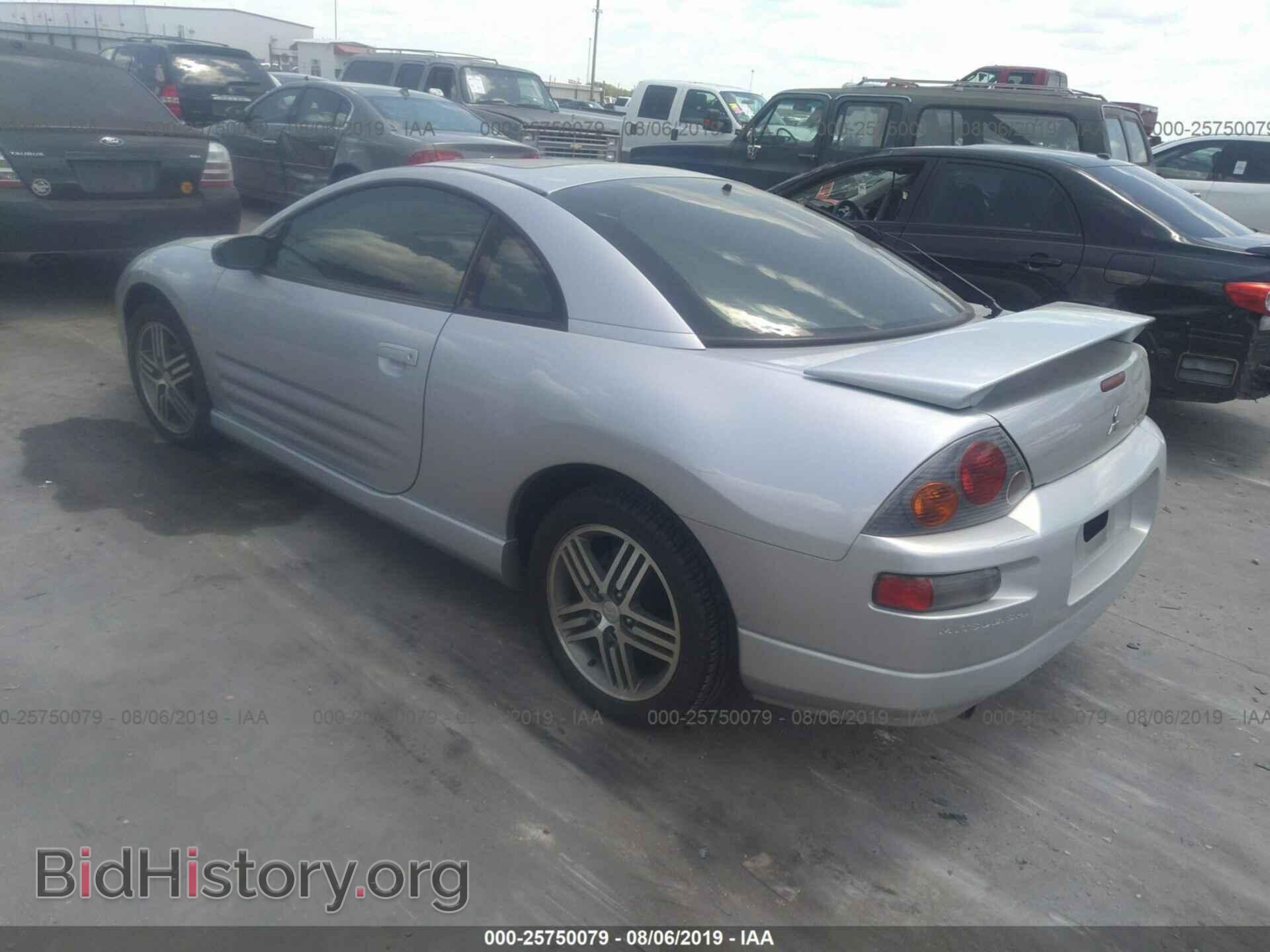 2003 MITSUBISHI ECLIPSE - VIN: 4A3AC74H03E008320 - Фото 3