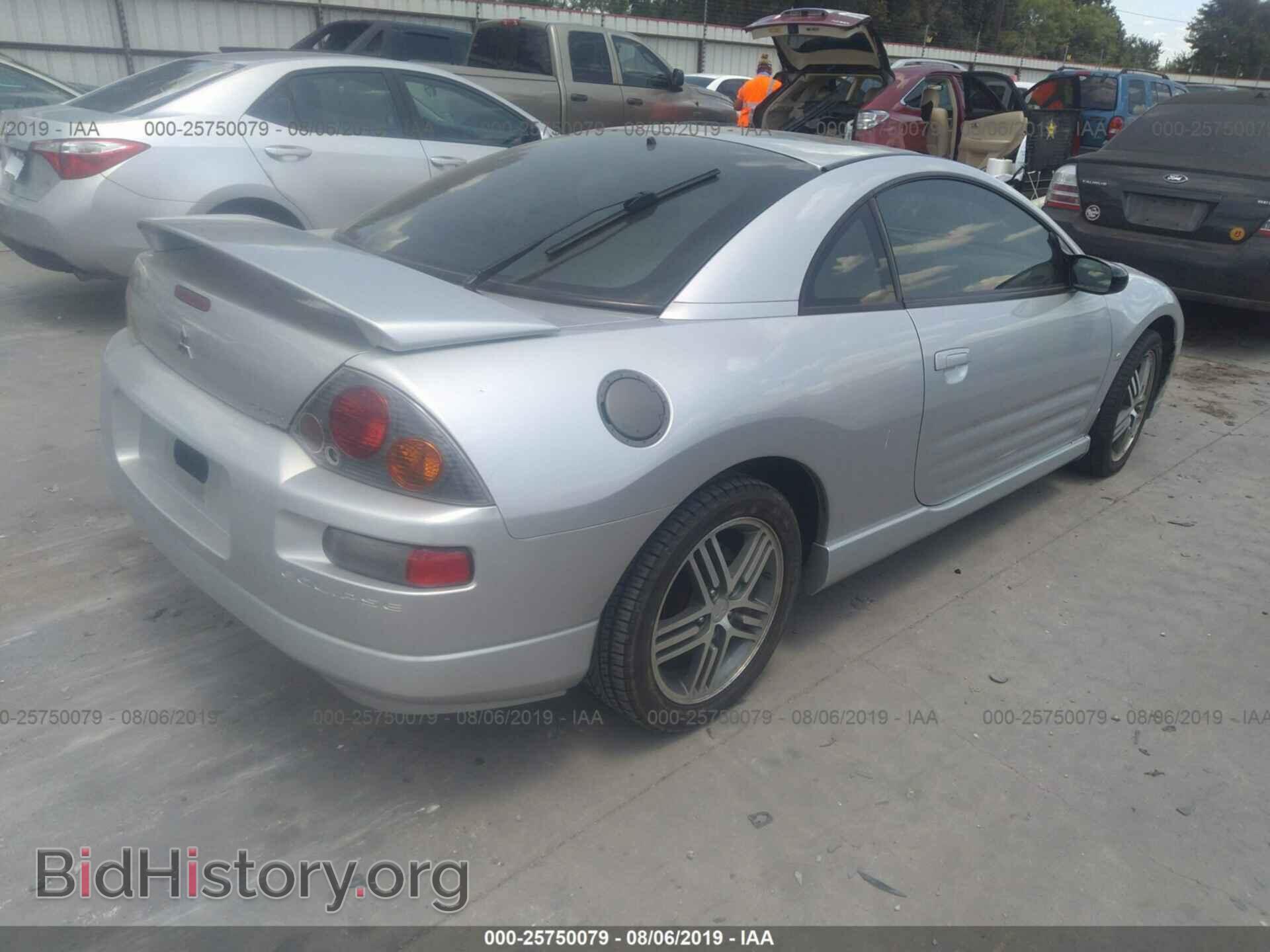 2003 MITSUBISHI ECLIPSE - VIN: 4A3AC74H03E008320 - Фото 4