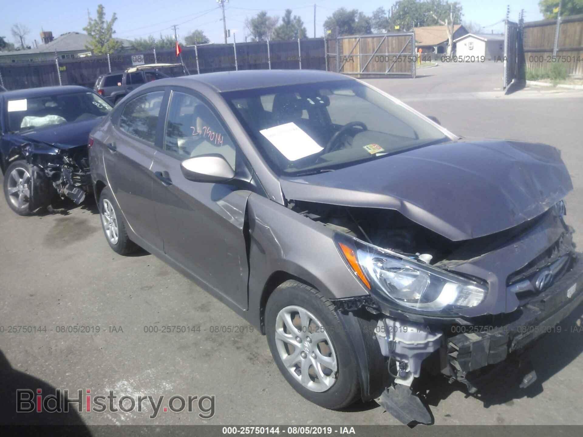 Фотография KMHCT4AE7CU097437 - HYUNDAI ACCENT 2012
