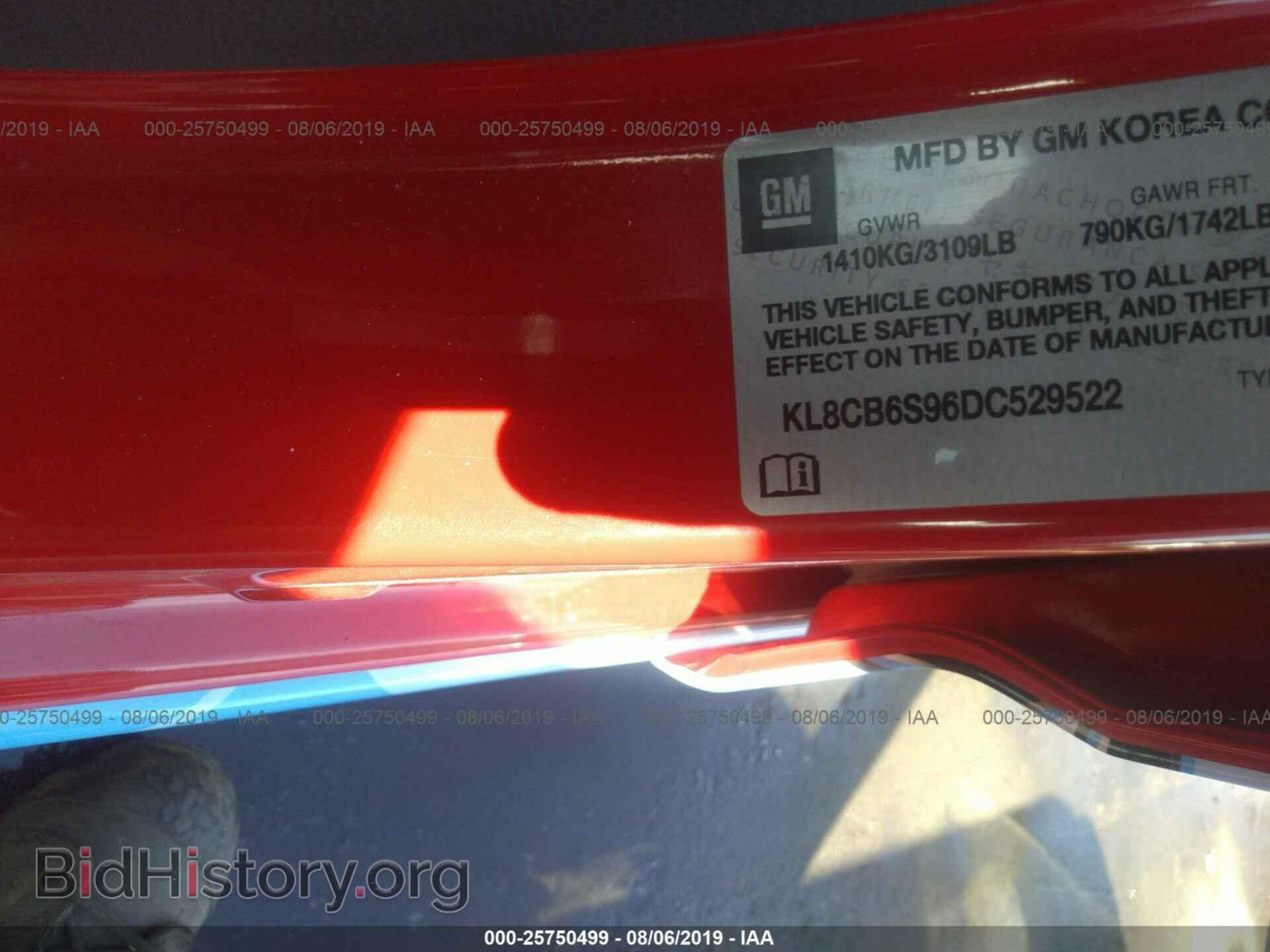 2013 CHEVROLET SPARK - VIN: KL8CB6S96DC529522 - Photo 9