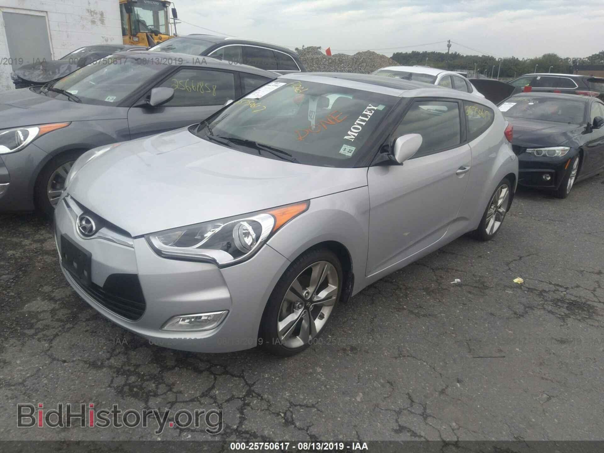 2016 HYUNDAI VELOSTER - VIN: KMHTC6AD9GU300157 - Фото 2
