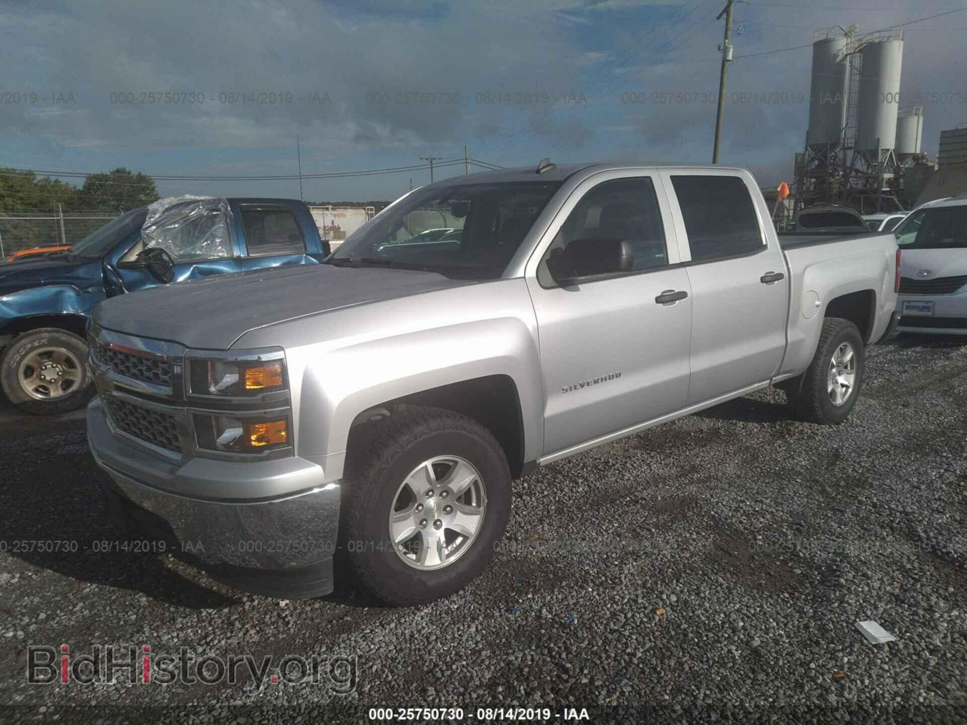 2014 CHEVROLET SILVERADO - VIN: 3GCPCREC2EG372410 - Фото 2