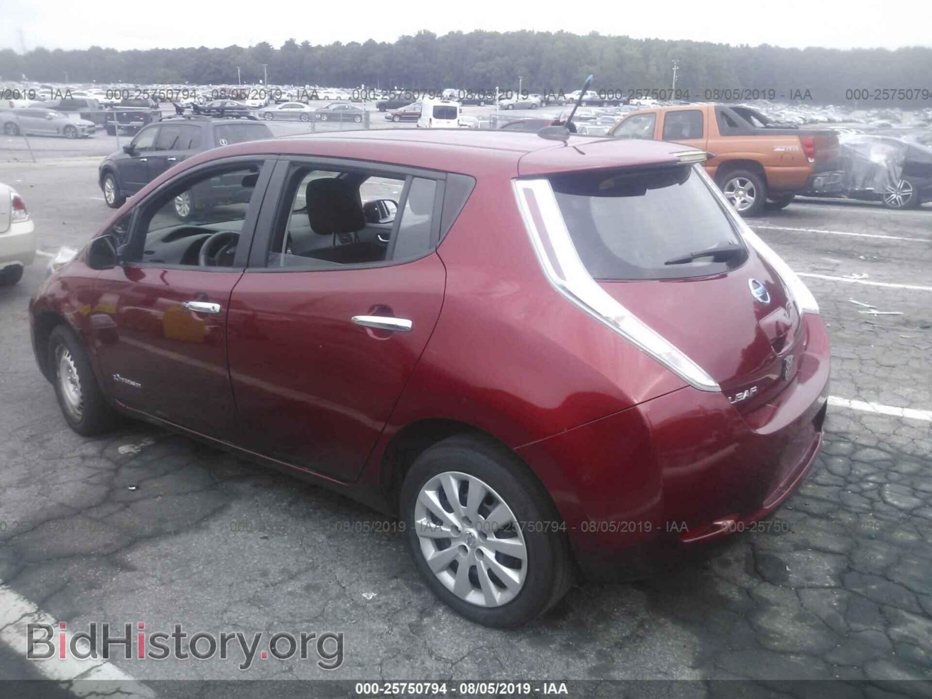 2013 NISSAN LEAF - VIN: 1N4AZ0CP9DC414942 - Фото 3