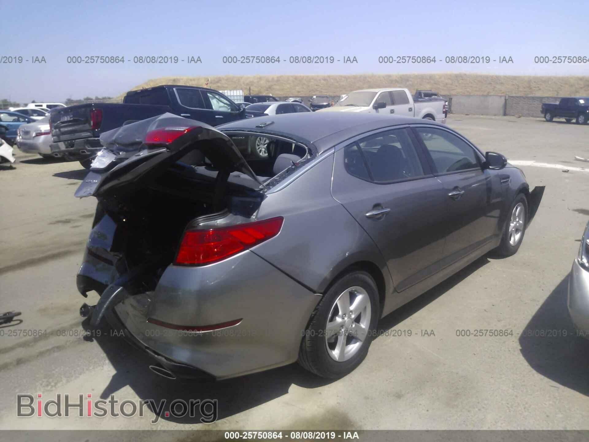 2015 KIA OPTIMA - VIN: 5XXGM4A75FG495938 - Photo 4