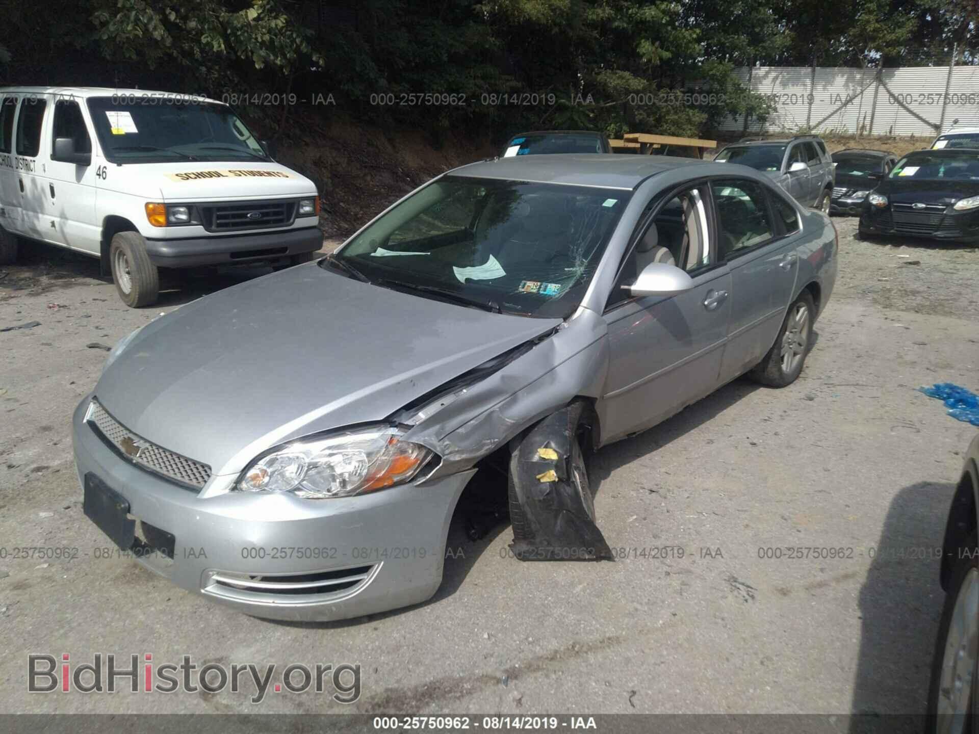 2012 CHEVROLET IMPALA - VIN: 2G1WB5E35C1144424 - Фото 2