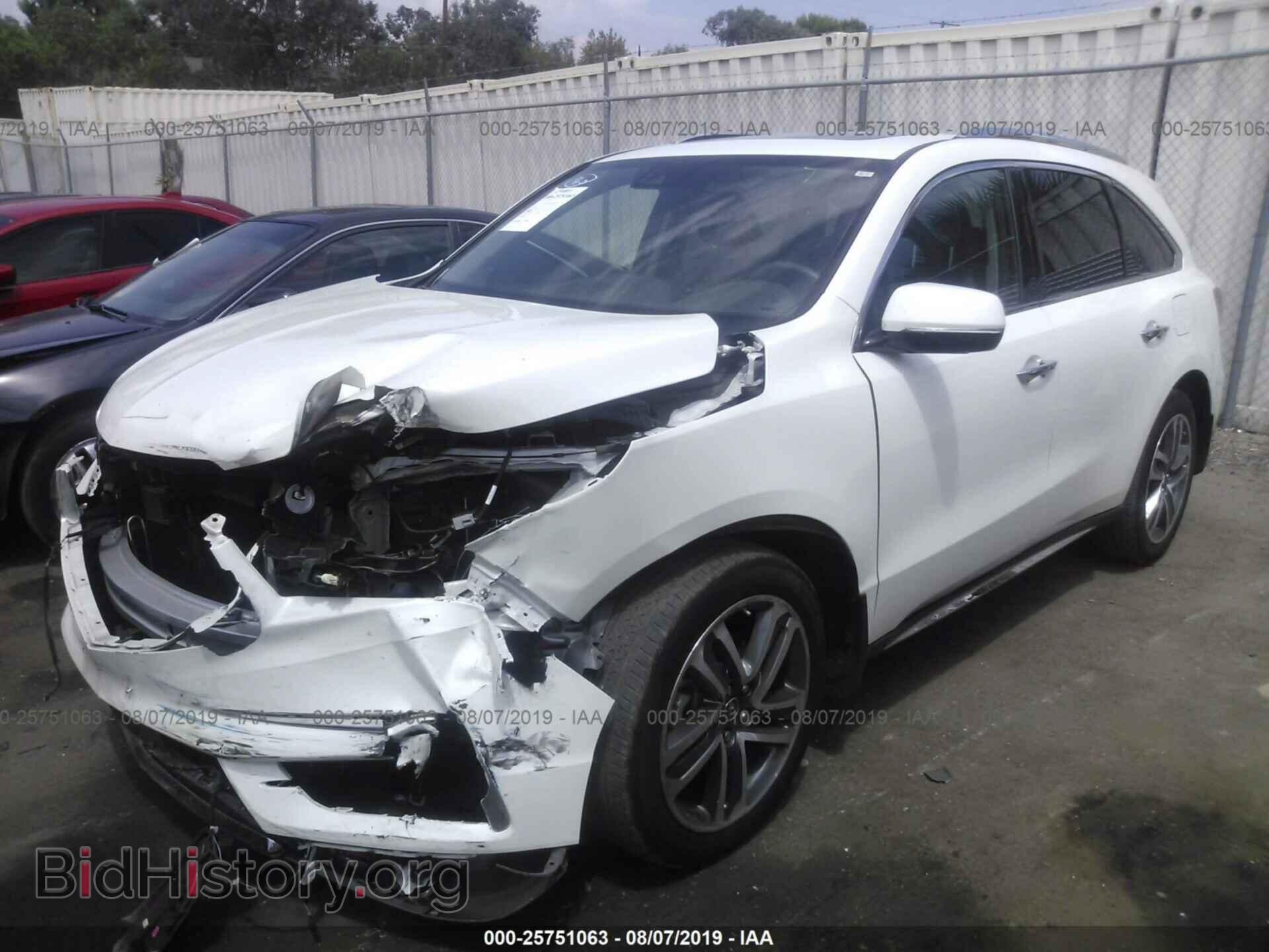 2017 ACURA MDX - VIN: 5FRYD4H89HB036550 - Фото 2