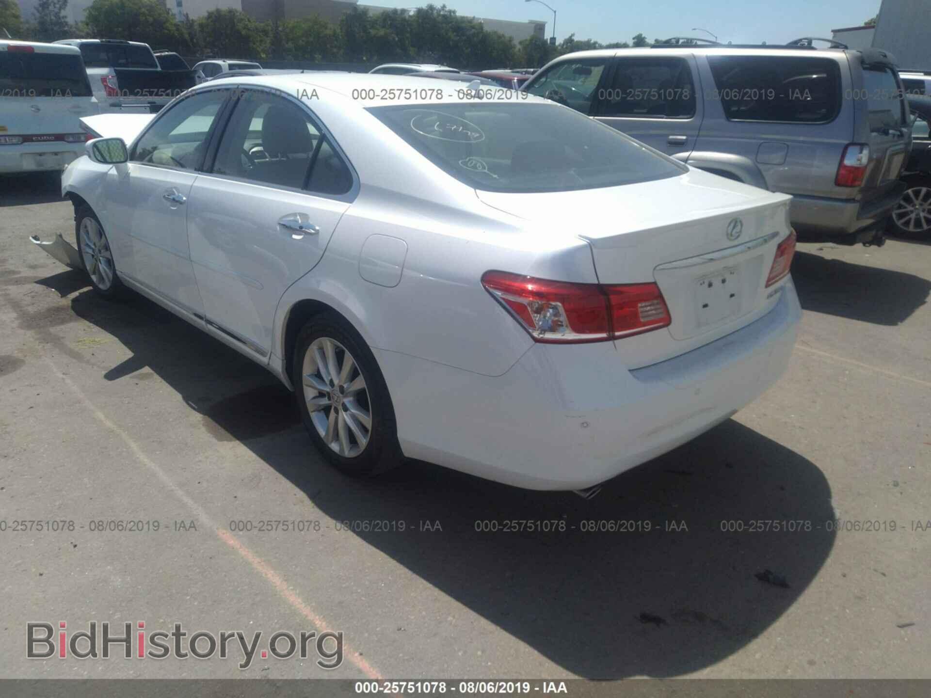 2011 LEXUS ES - VIN: JTHBK1EG8B2446336 - Фото 3