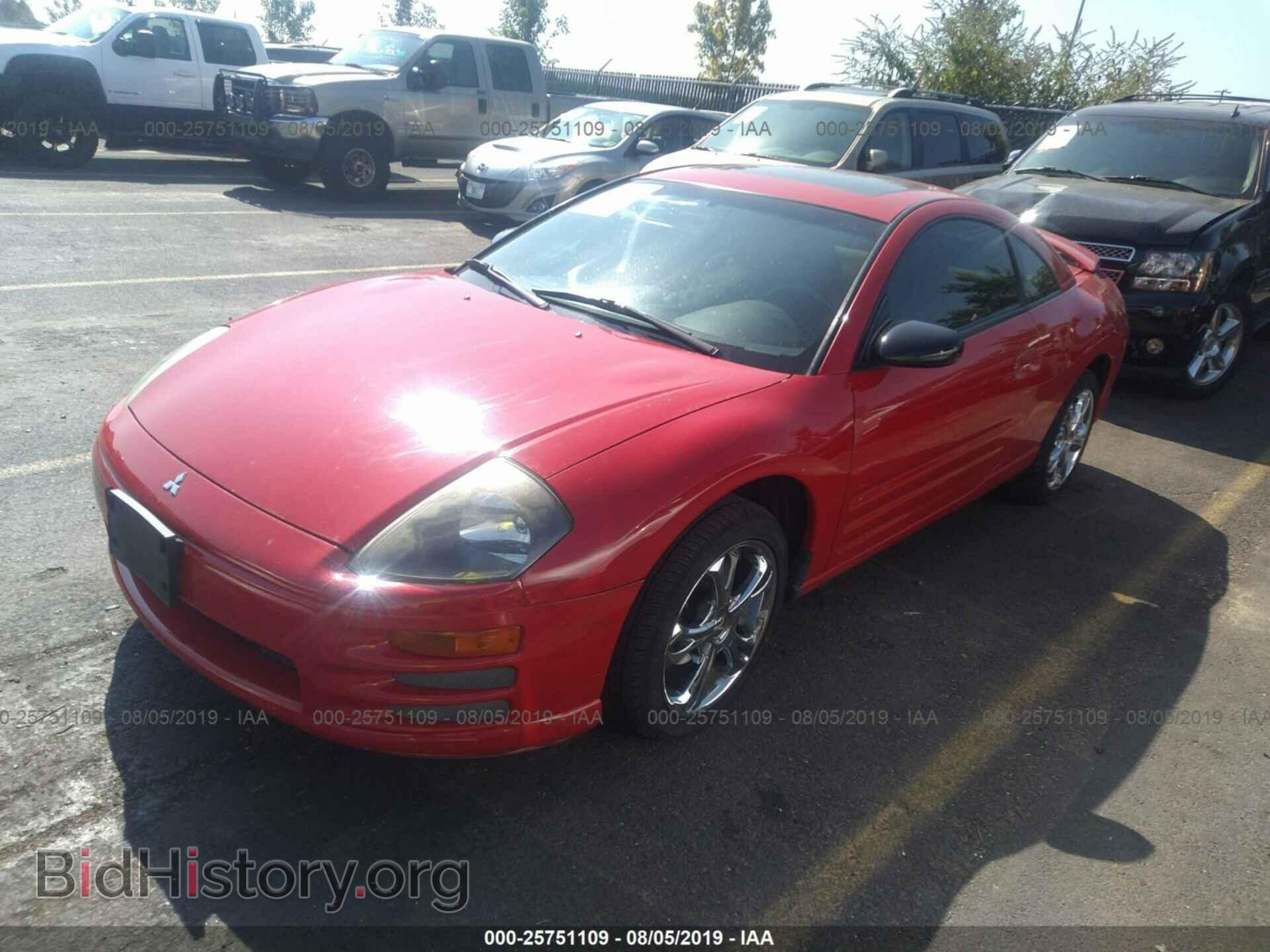 2002 MITSUBISHI ECLIPSE - VIN: 4A3AC44G02E088304 - Photo 2