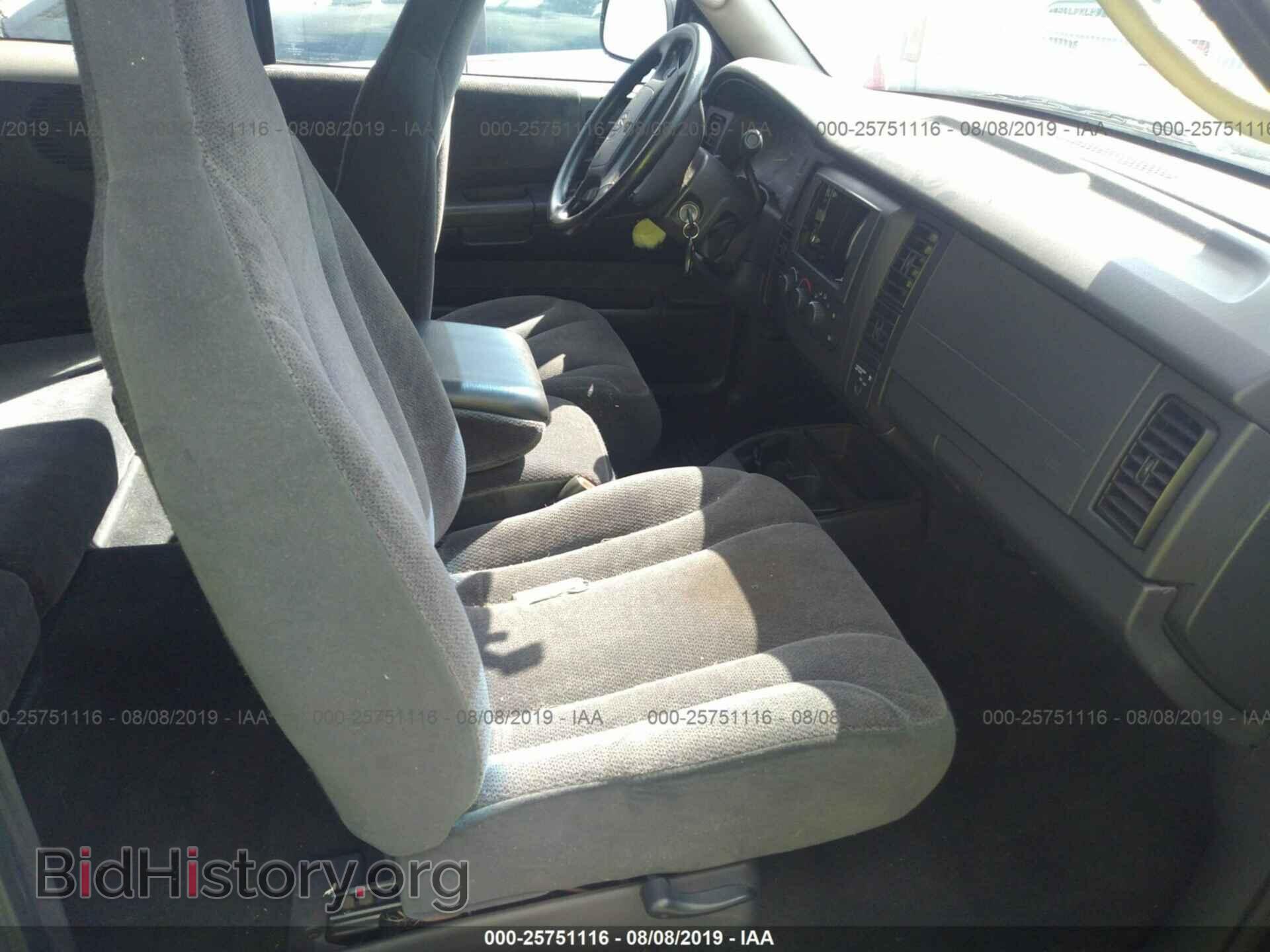 2001 DODGE DAKOTA - VIN: 1B7GL22X01S193414 - Фото 5