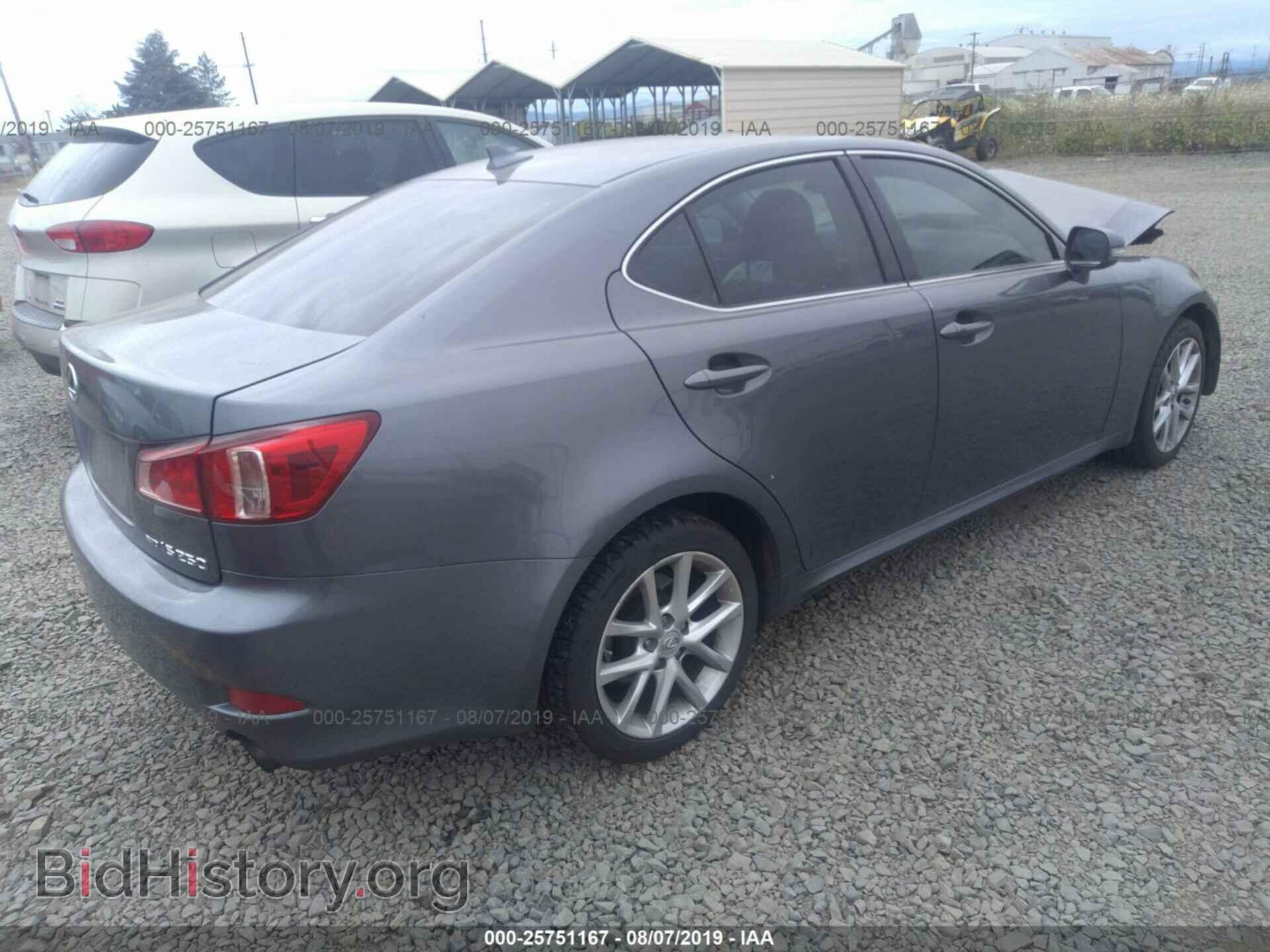 2012 LEXUS IS - VIN: JTHCF5C25C5054938 - Фото 4