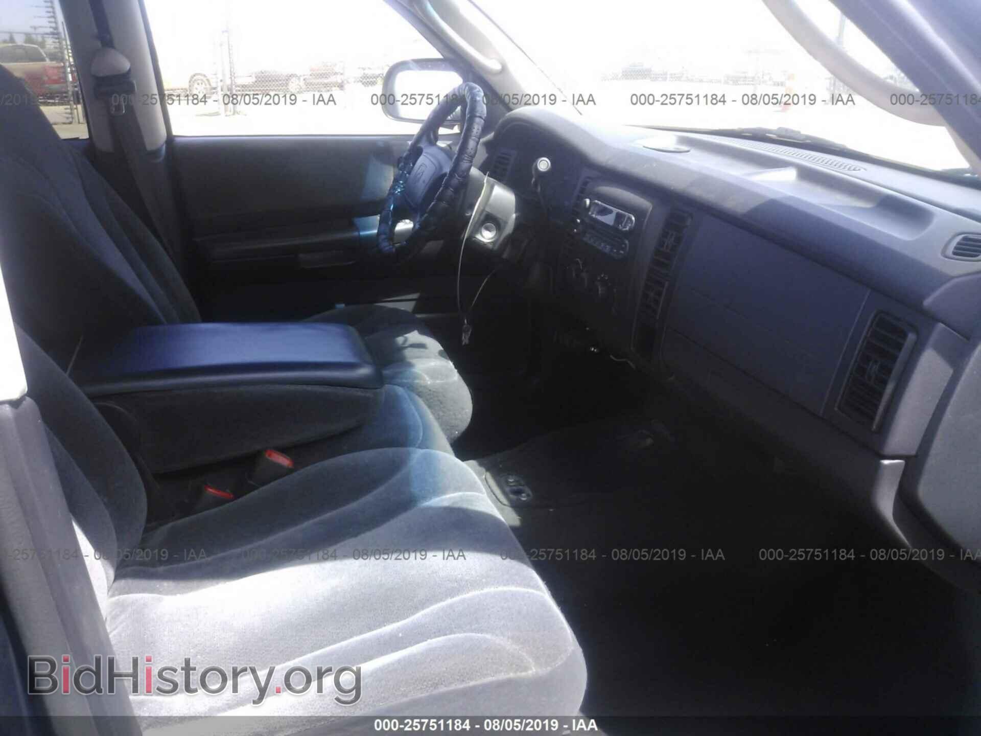 2002 DODGE DAKOTA - VIN: 1B7HL48N42S577879 - Фото 5
