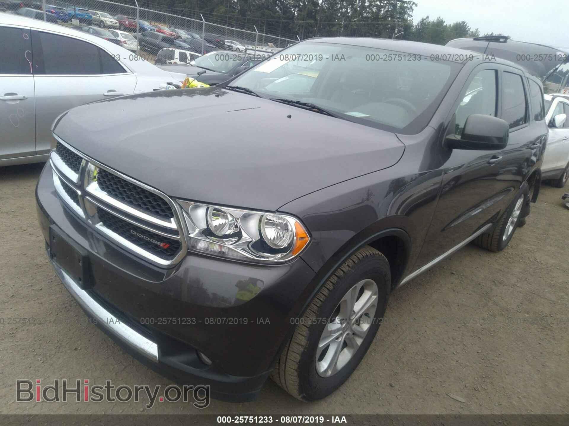 2013 DODGE DURANGO - VIN: 1C4RDJAG0DC691063 - Фото 2