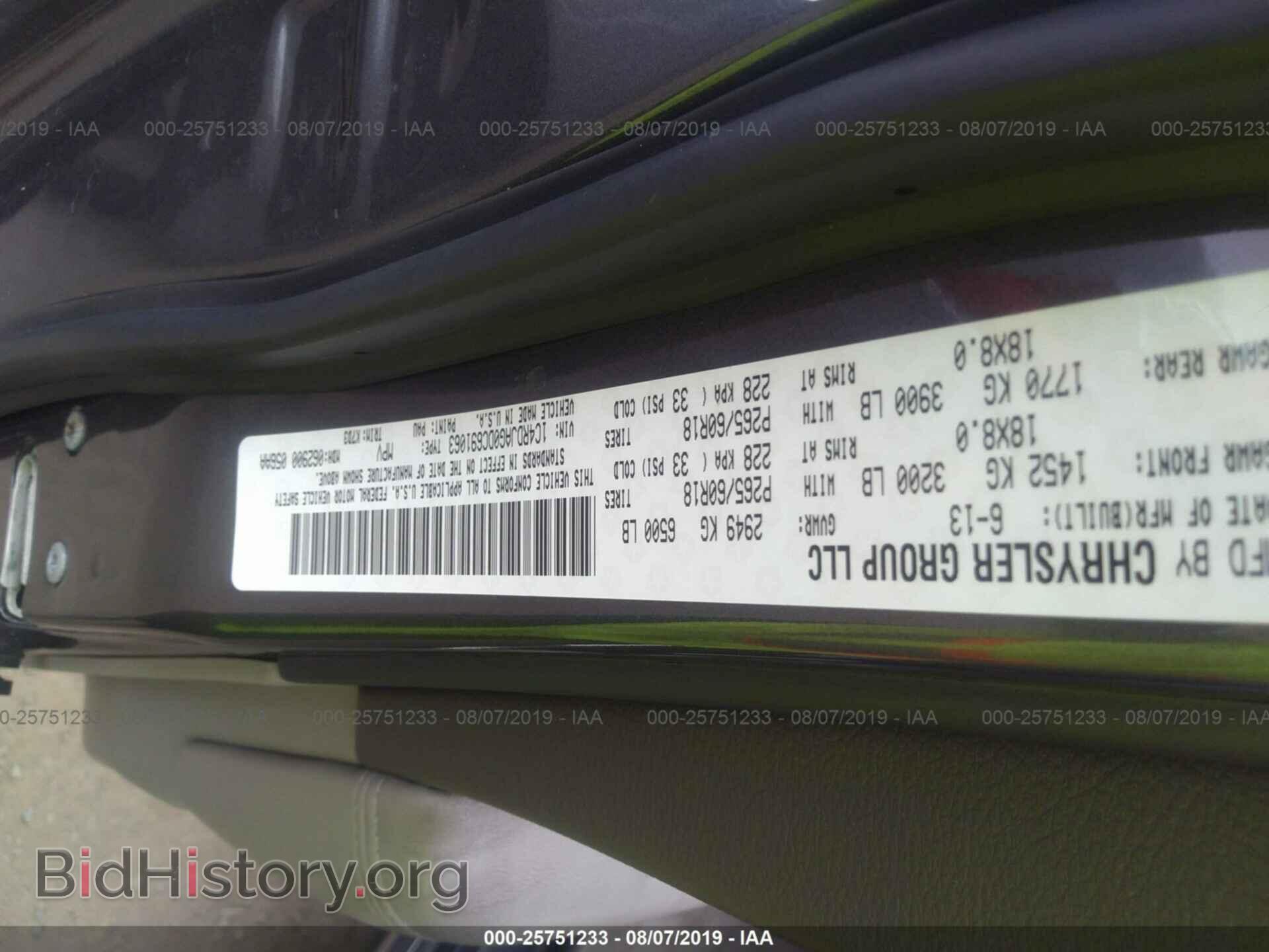 2013 DODGE DURANGO - VIN: 1C4RDJAG0DC691063 - Фото 9