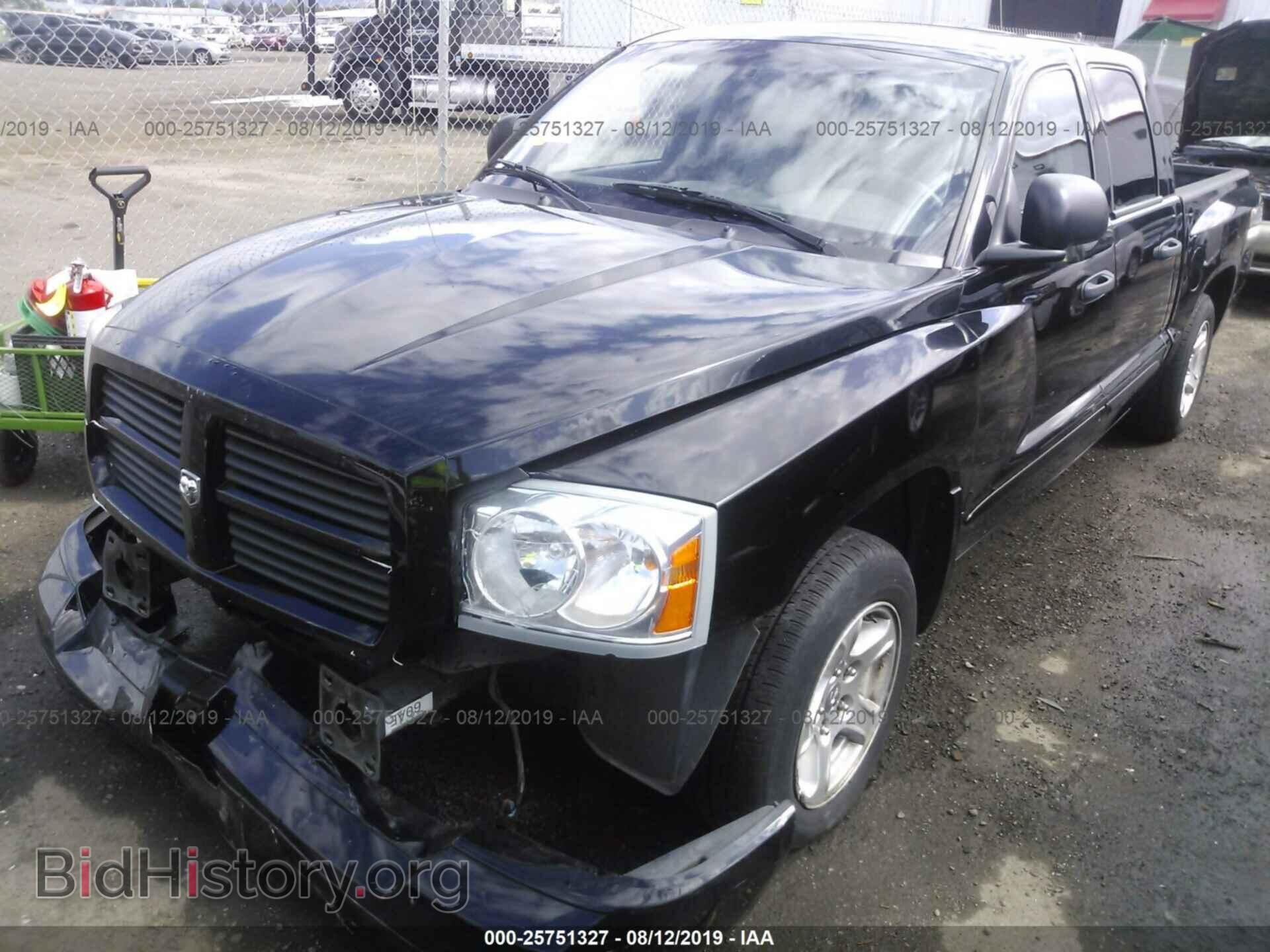 2006 DODGE DAKOTA - VIN: 1D7HE58J36S556384 - Фото 2